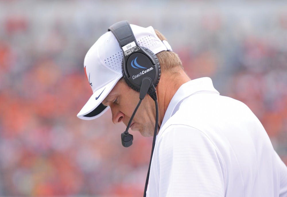 The Cavaliers fell behind by as many as 23 points against FCS foe Richmond in Bronco Mendenhall's Virginia&nbsp;debut.