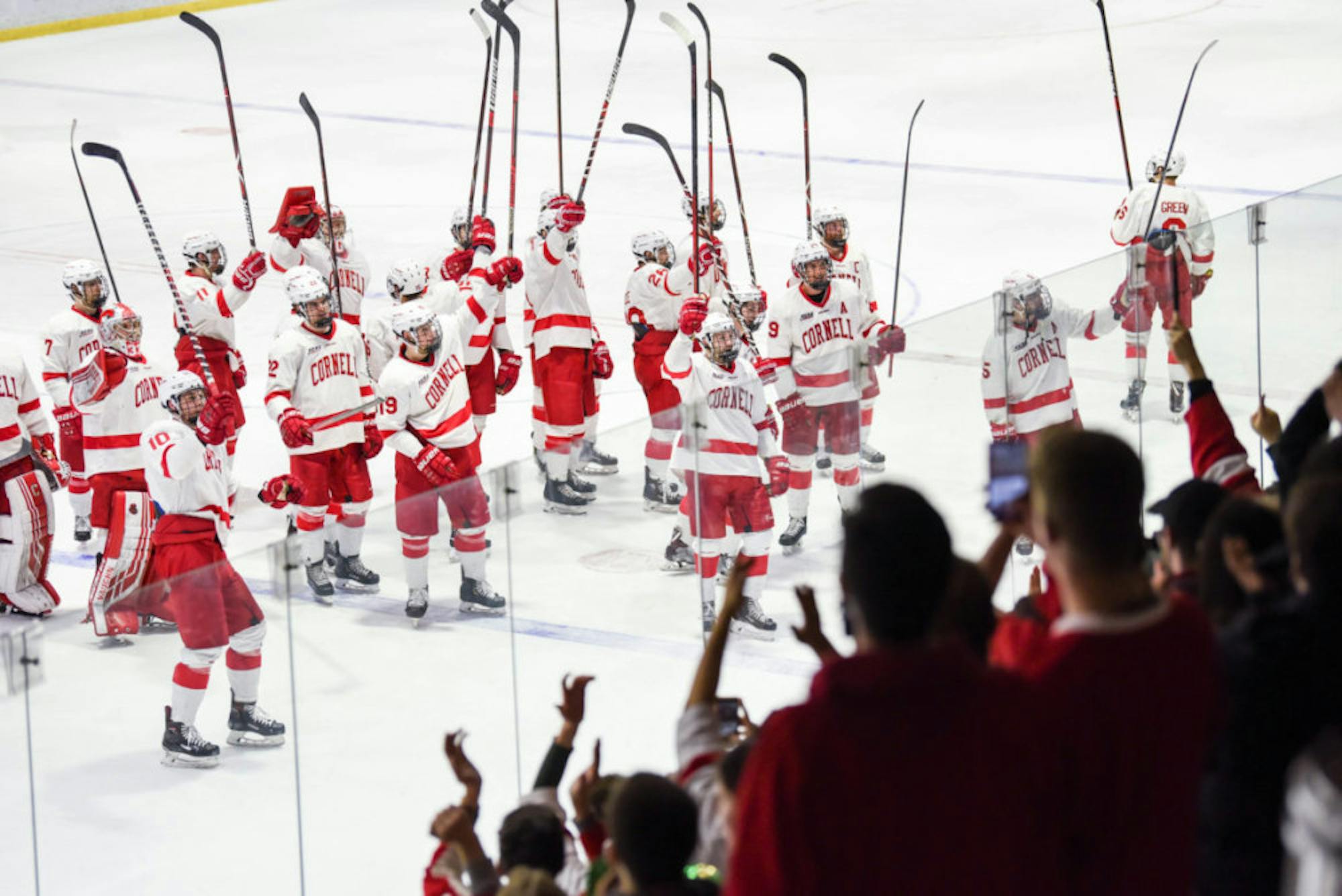 Last weekend, the Red overcame a loss in game one against low-seeded Union to win the series in three.