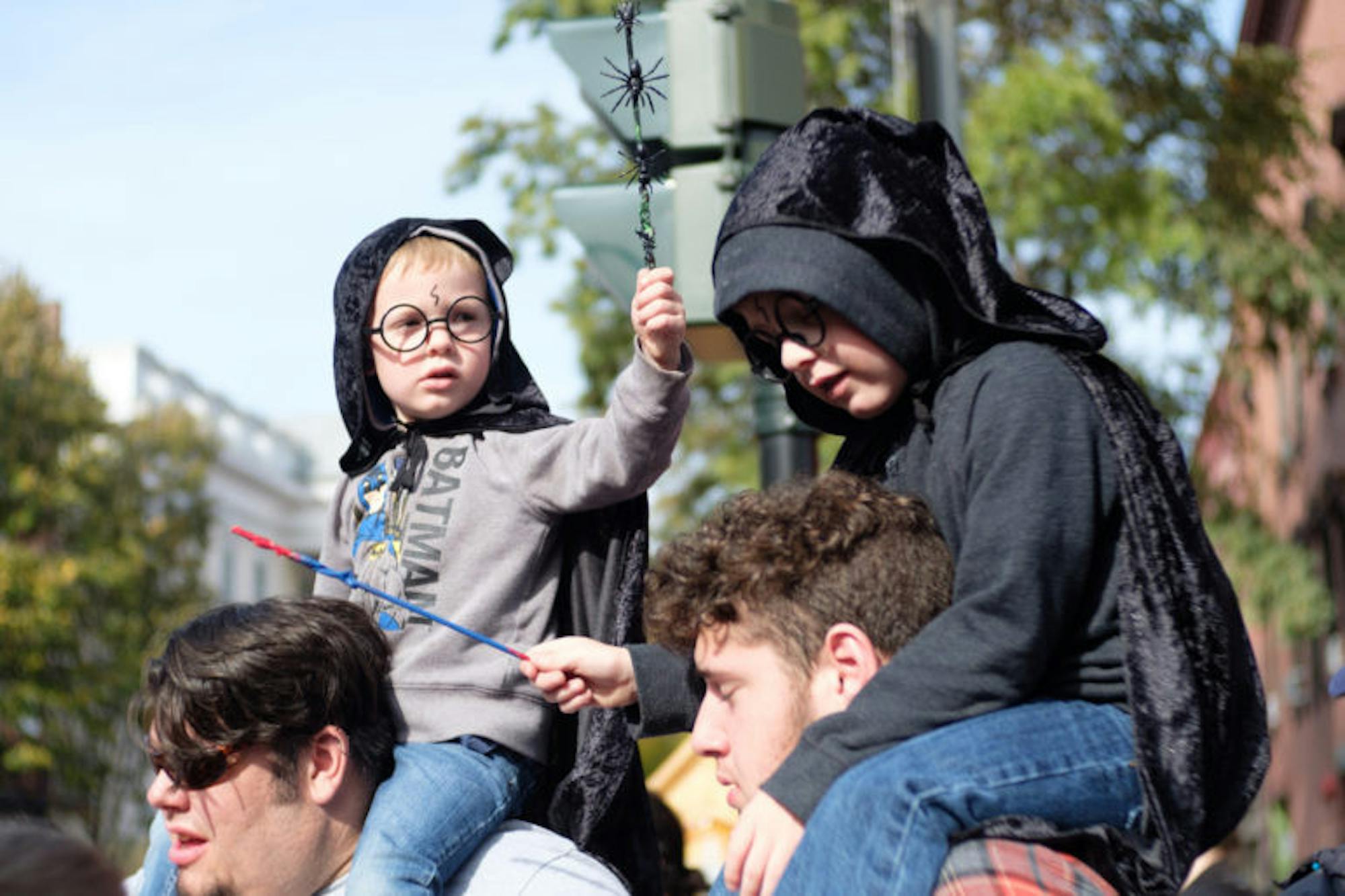 Kids of all ages revelled in the celebration of their favorite wizarding series.