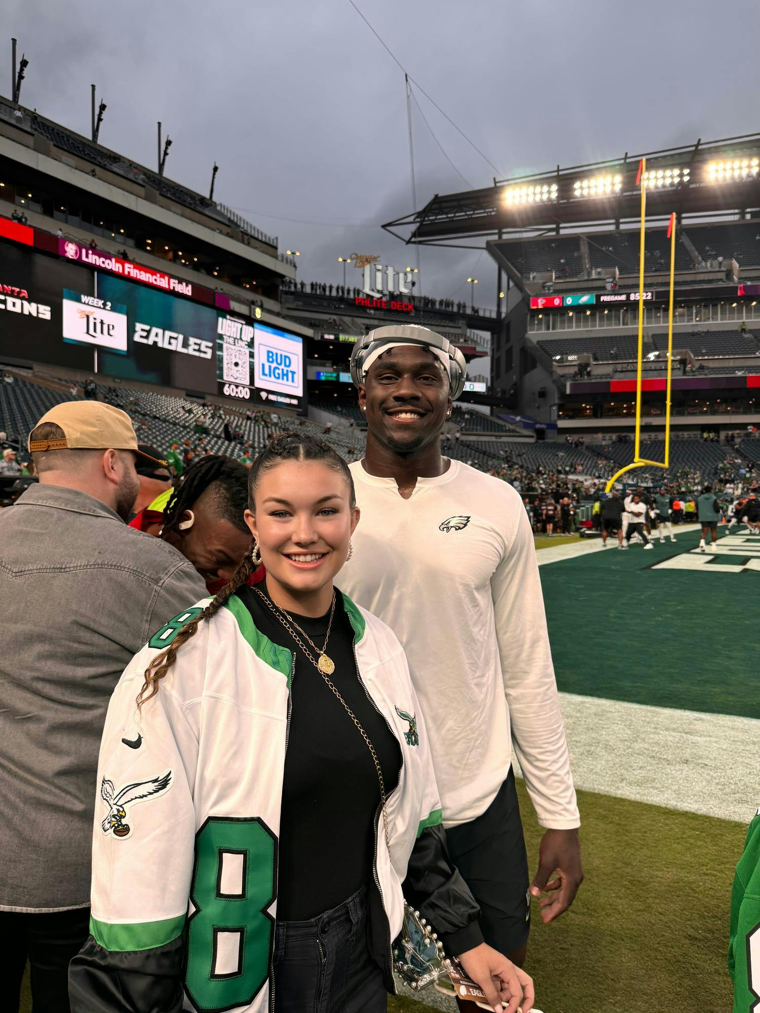 NFL Marketing Agent Rachel Booth ’22 Describes Her ‘Front Row Seat’ to Eagles Linebacker Jalyx Hunt’s ’23 Career