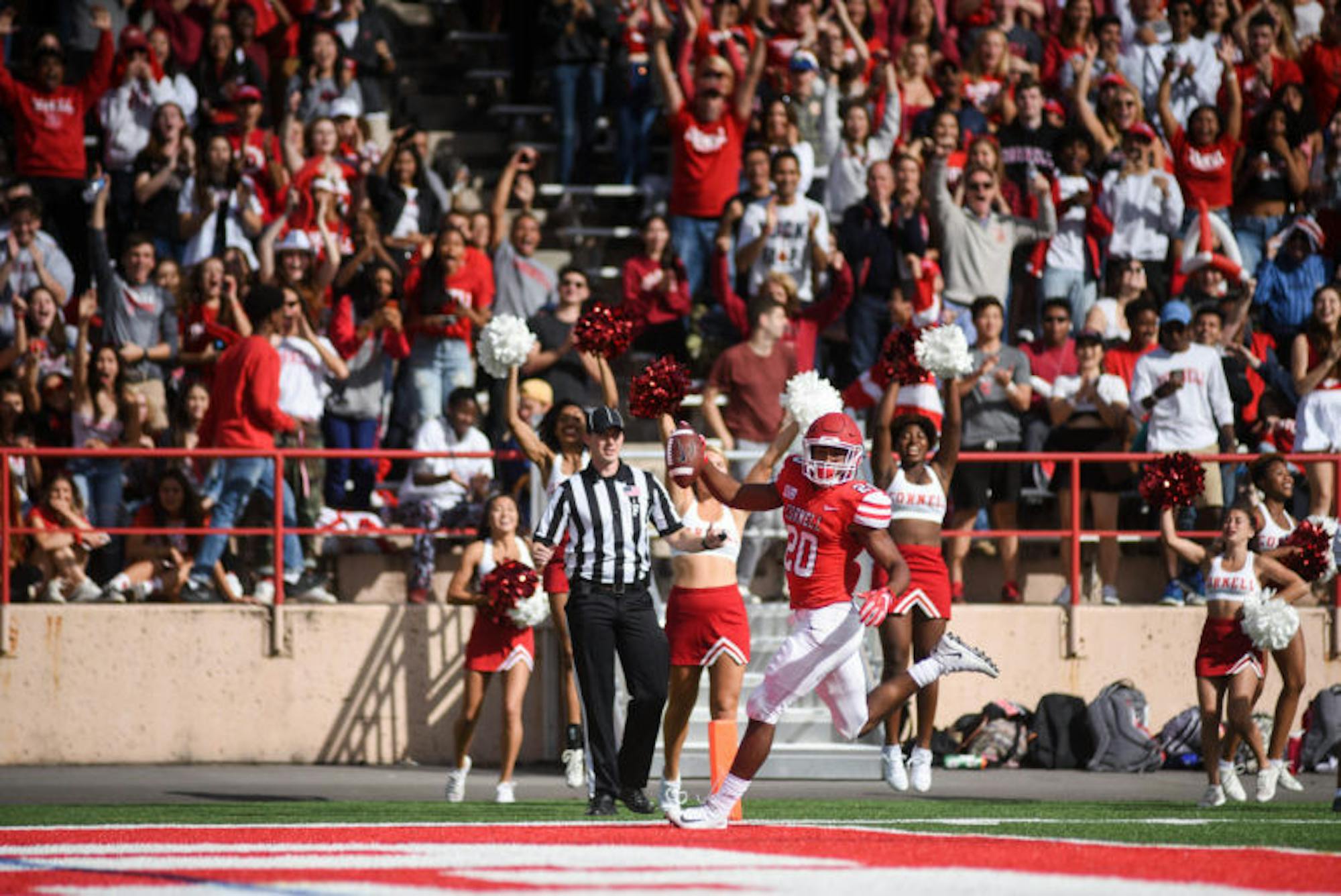 On October 5, students and alumni will gather at Schoellkopf Field for Cornell’s annual homecoming football game. Before the game, drop by the tailgate in the parking lot for food and activities.