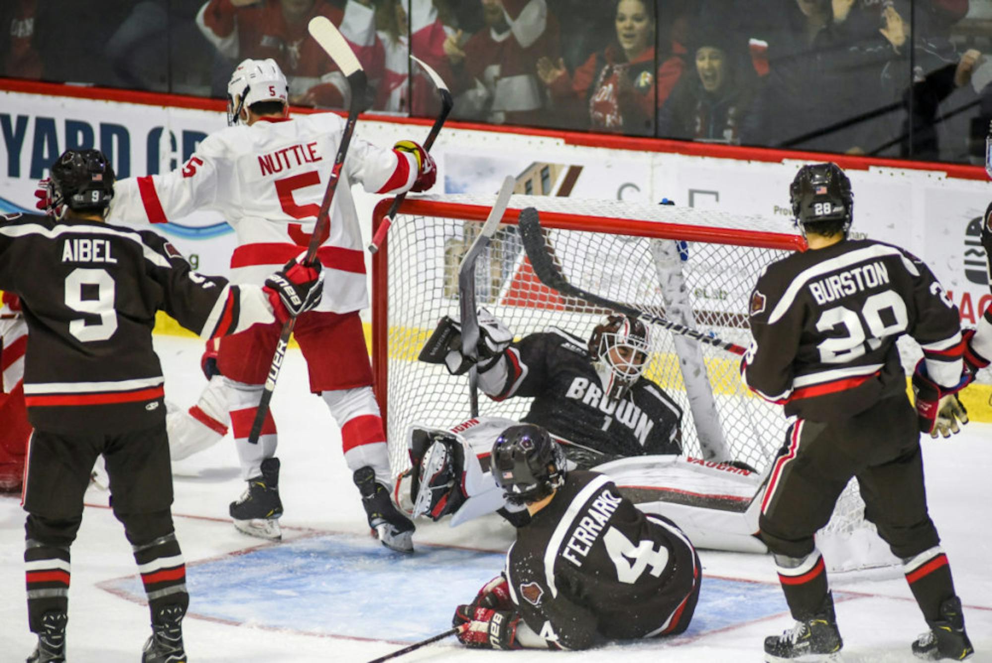Nuttle has elevated himself as one of Cornell's most dependable defenseman and was recently named finalist for ECAC's Best Defensive Defenseman.