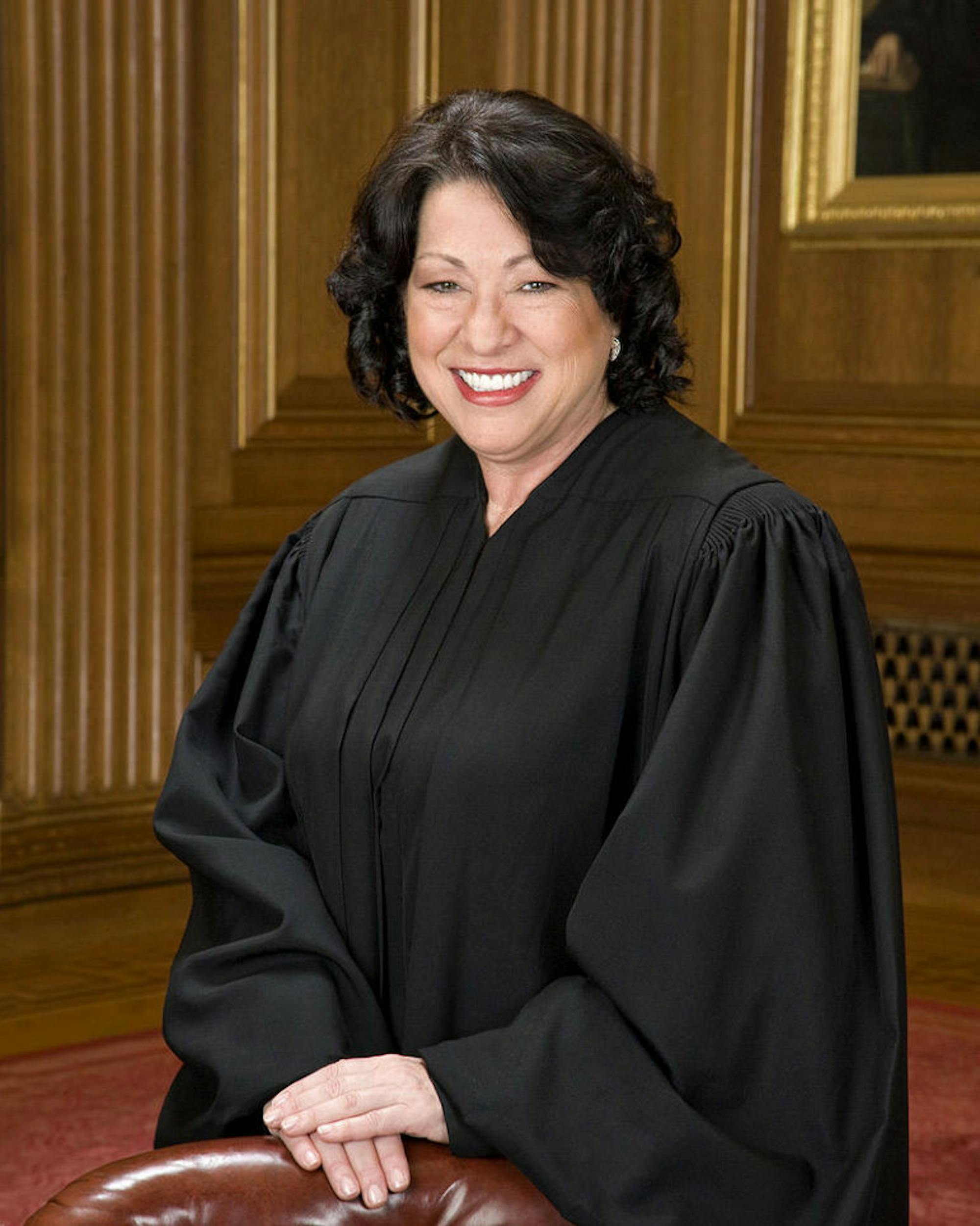 Justice Sonia Sotomayor.