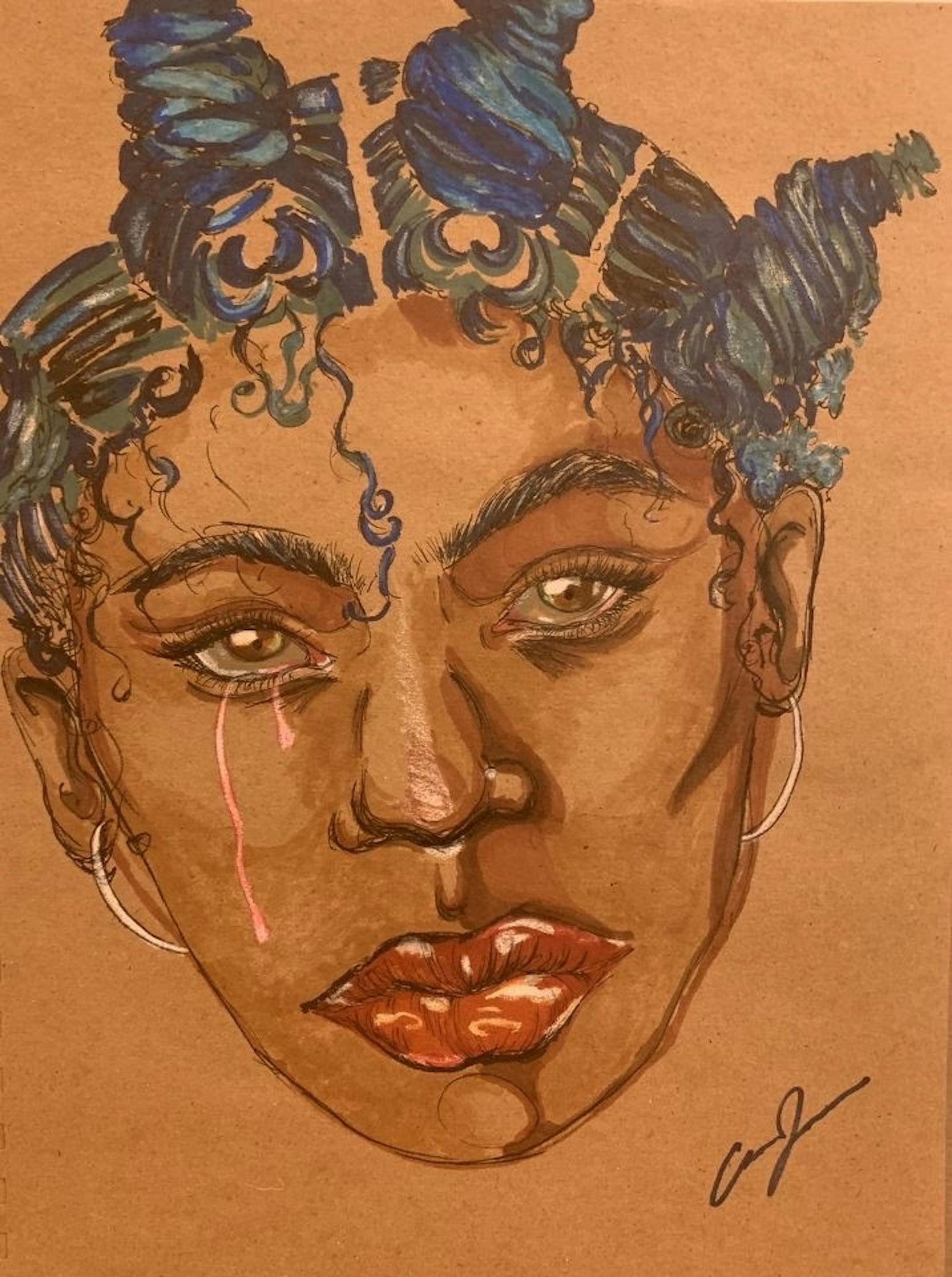The Gaze of a Woman by Caroline Johnson