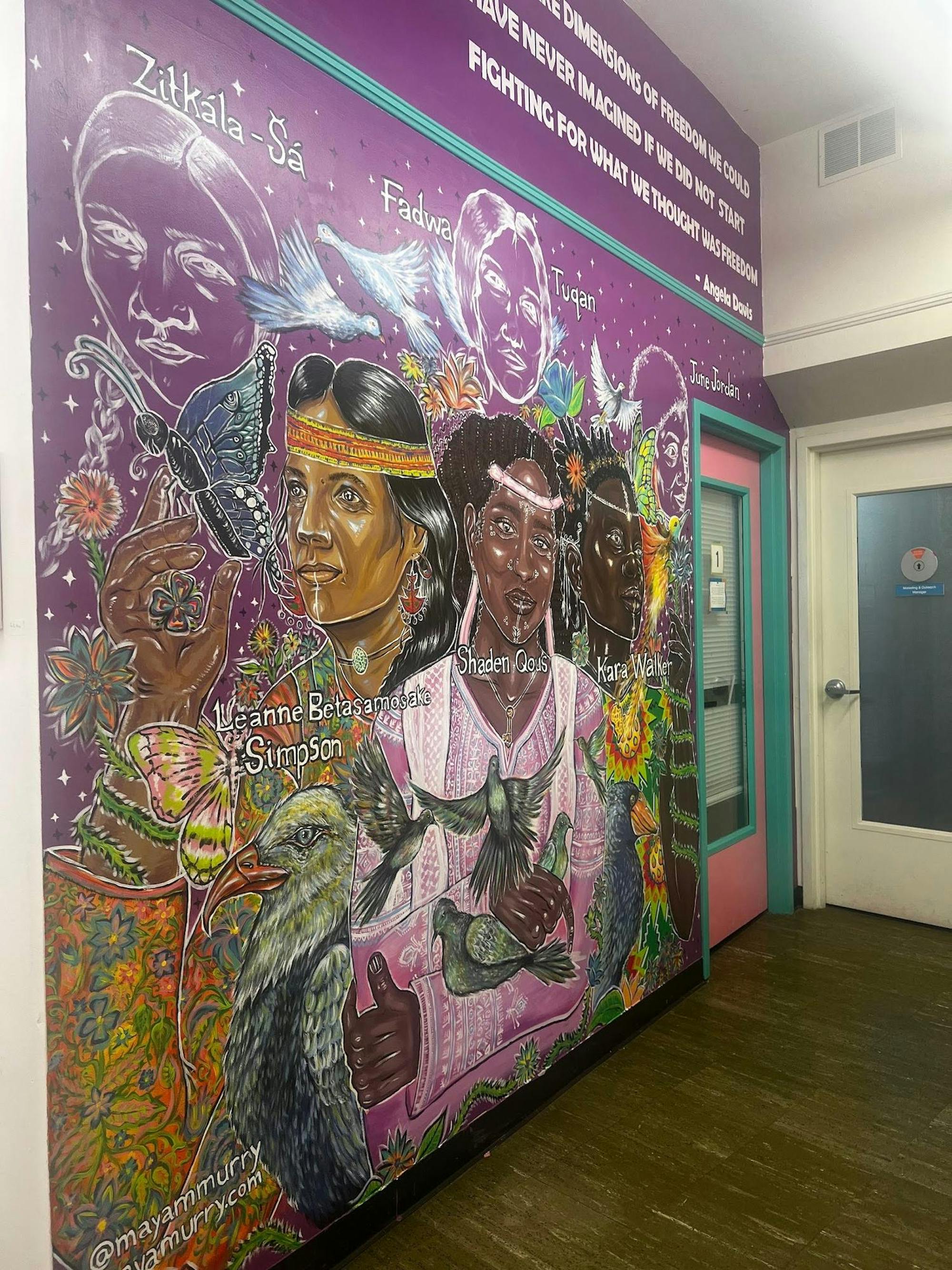 Mural of Famous Women