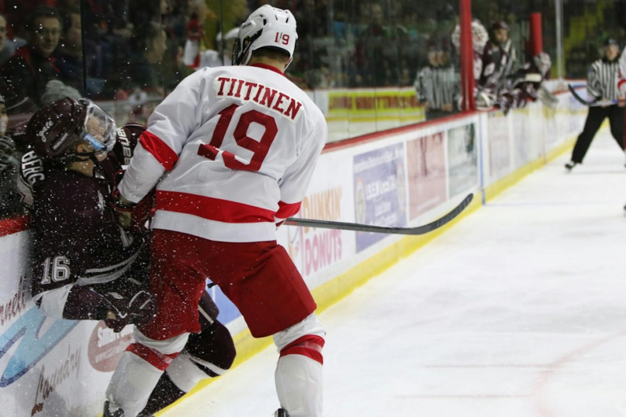 Like Willcox, Teemu Tiitinen was a critical part of the Red's power play kill unit.