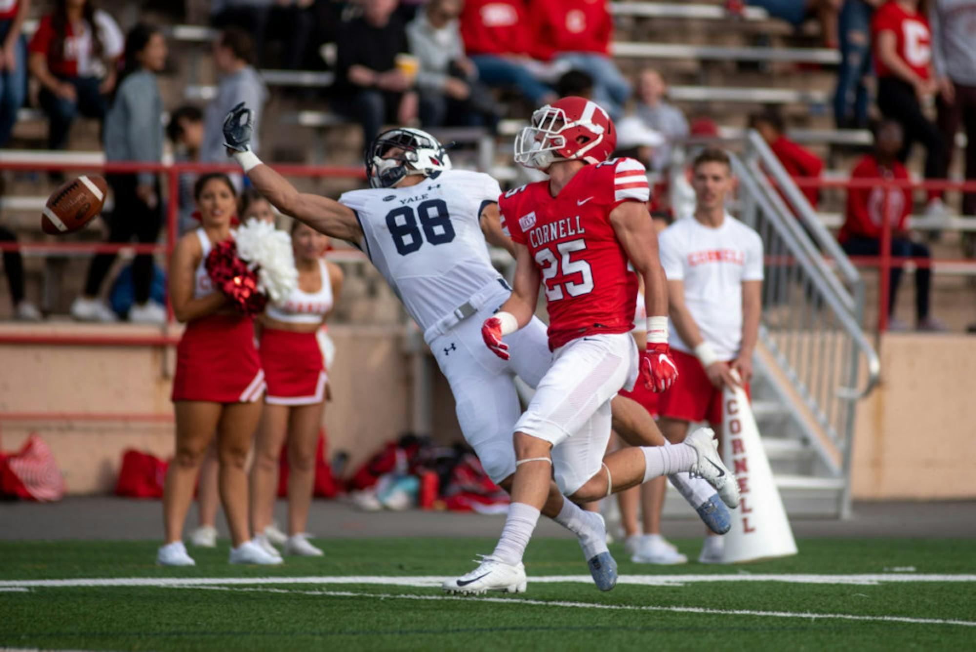 Cornell's pass defense will have its hands full against a Sacred Heart offense that has put up 30 points in every game this season.