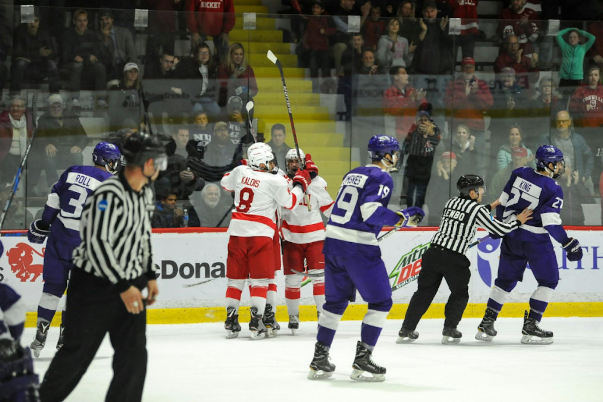 Cornell's win over Niagara, in which it had to put together a comeback, was one of several nail-biting wins Cornell has had thus far.
