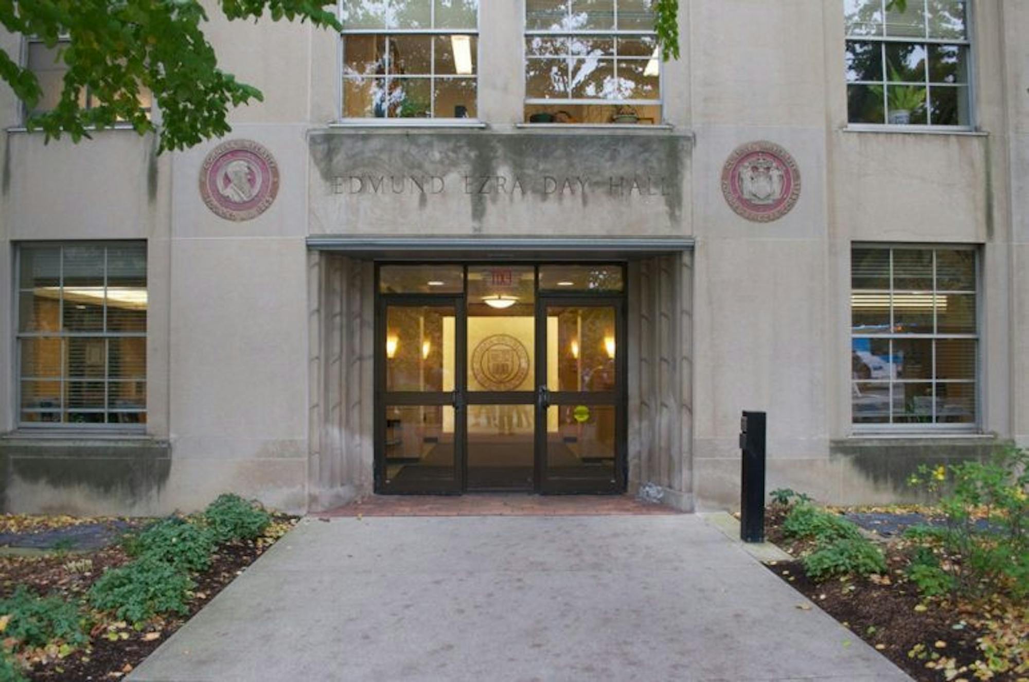 The public hearing in front of the University Hearing Board will take place in 163 Day Hall at 4:30 p.m. on Wednesday