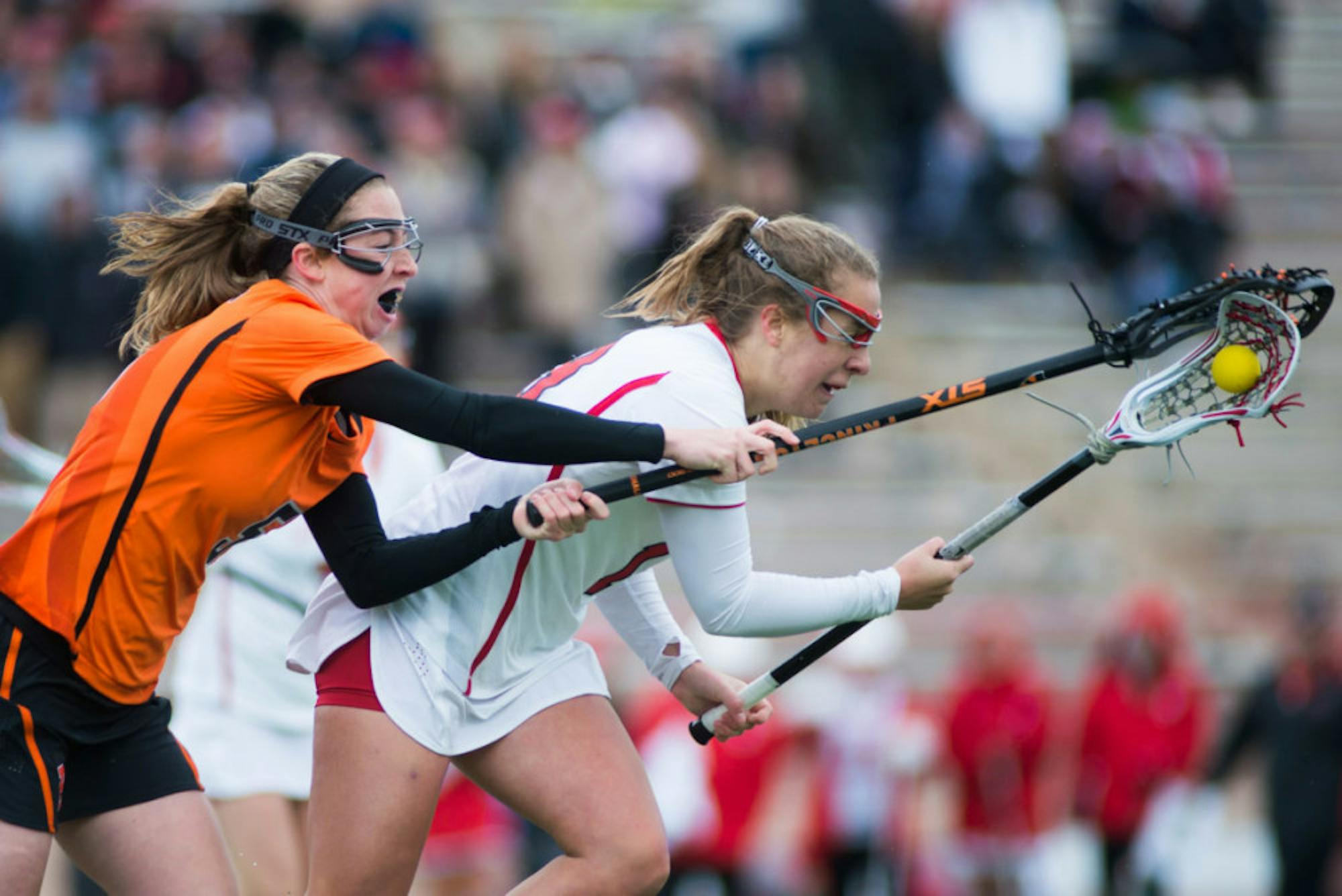 Senior attack Catherine Ellis had two goals on day, and five in the tournament.