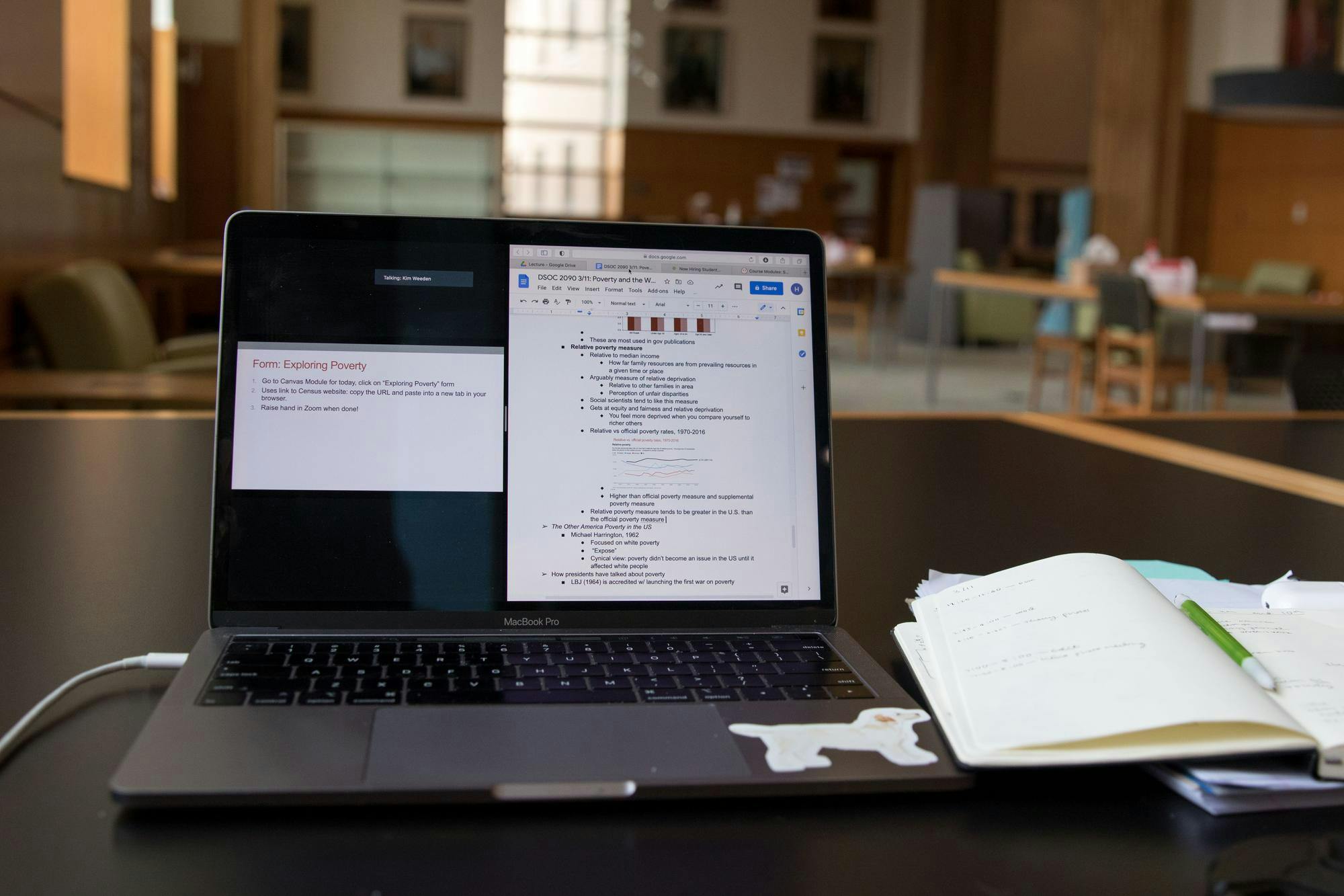 Student Studies in Mann Library