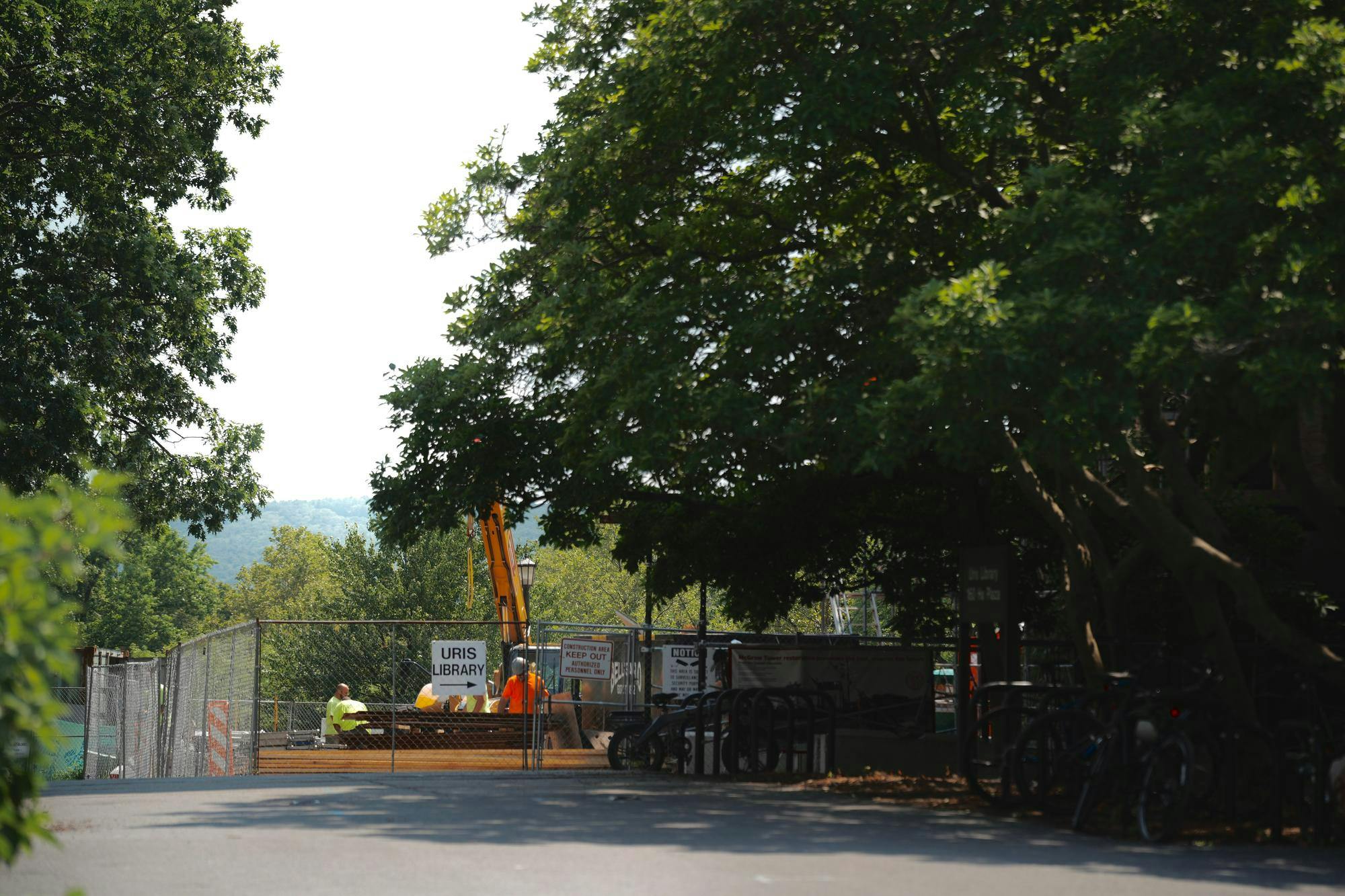 construction mcgraw tower