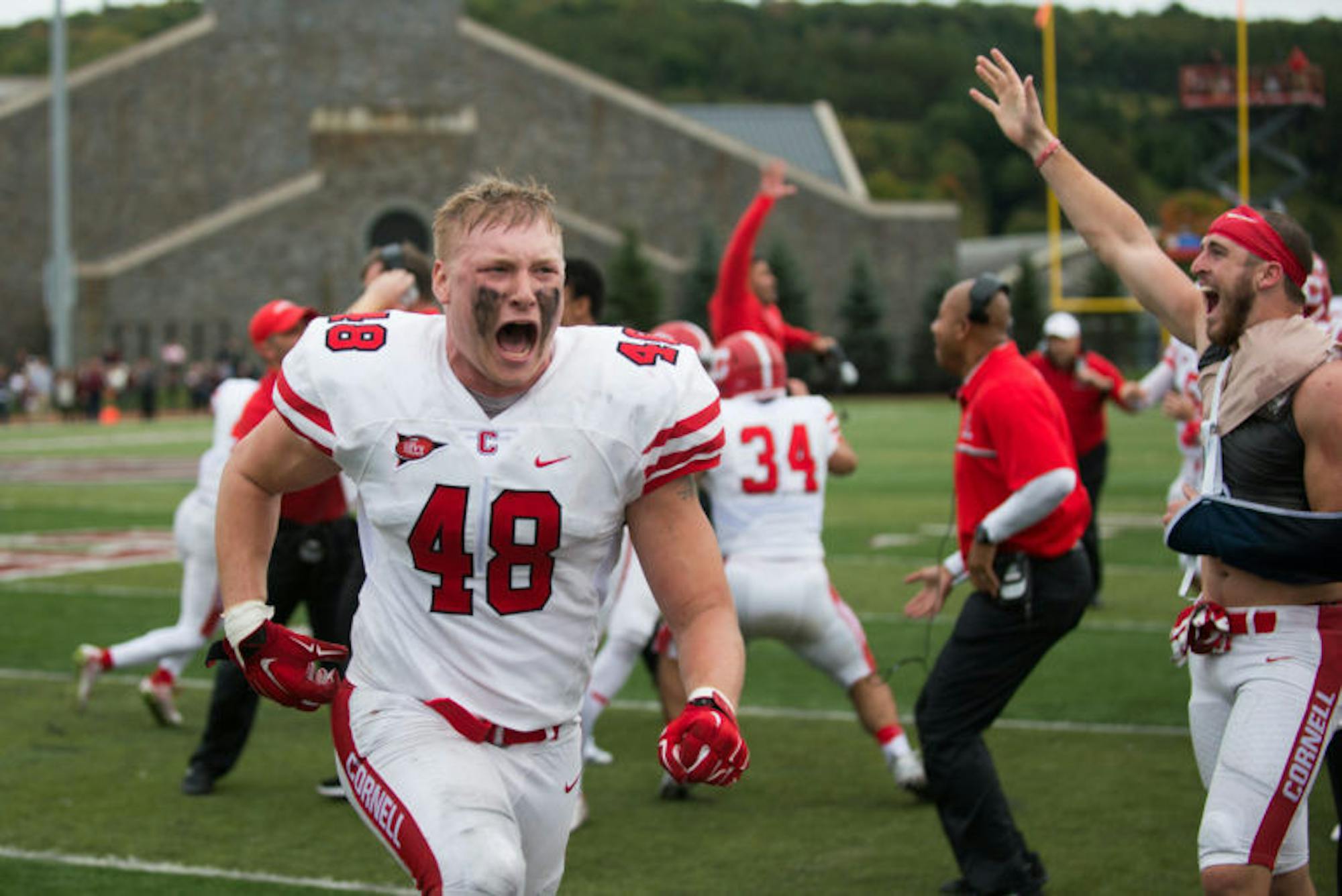 Frimel was second in the Ivy League last season in forced fumbles to go along with his 59 tackles.