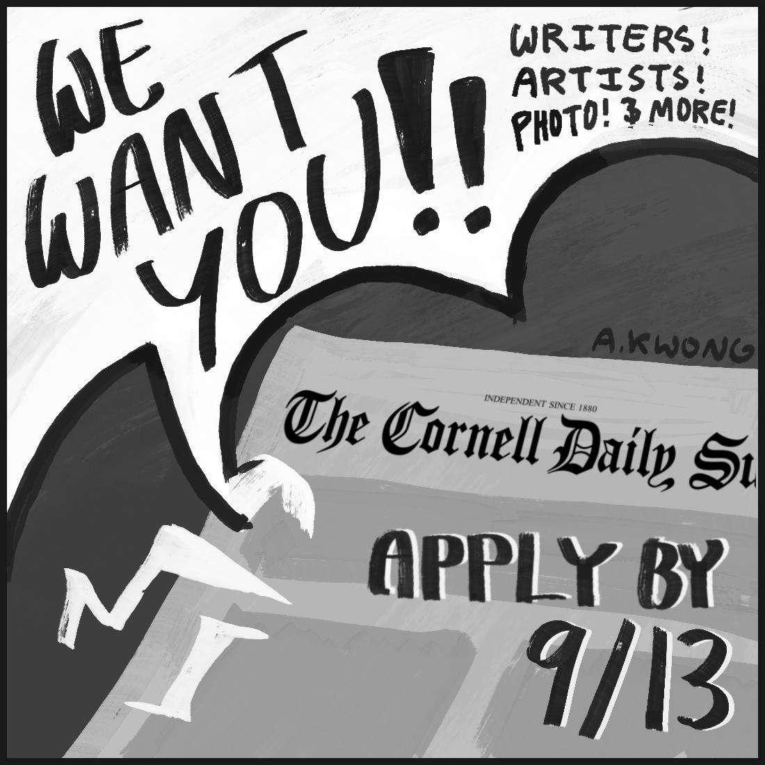 Fall '26 General Recruitment Comic