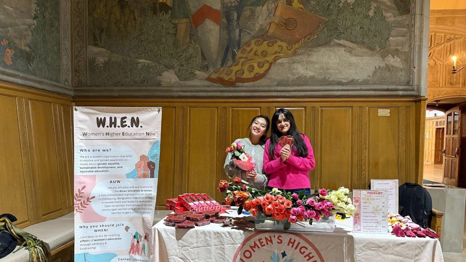 Cornell’s Women Higher Education Now holds fundraisers to spread awareness of issues in gender equality and women's education.