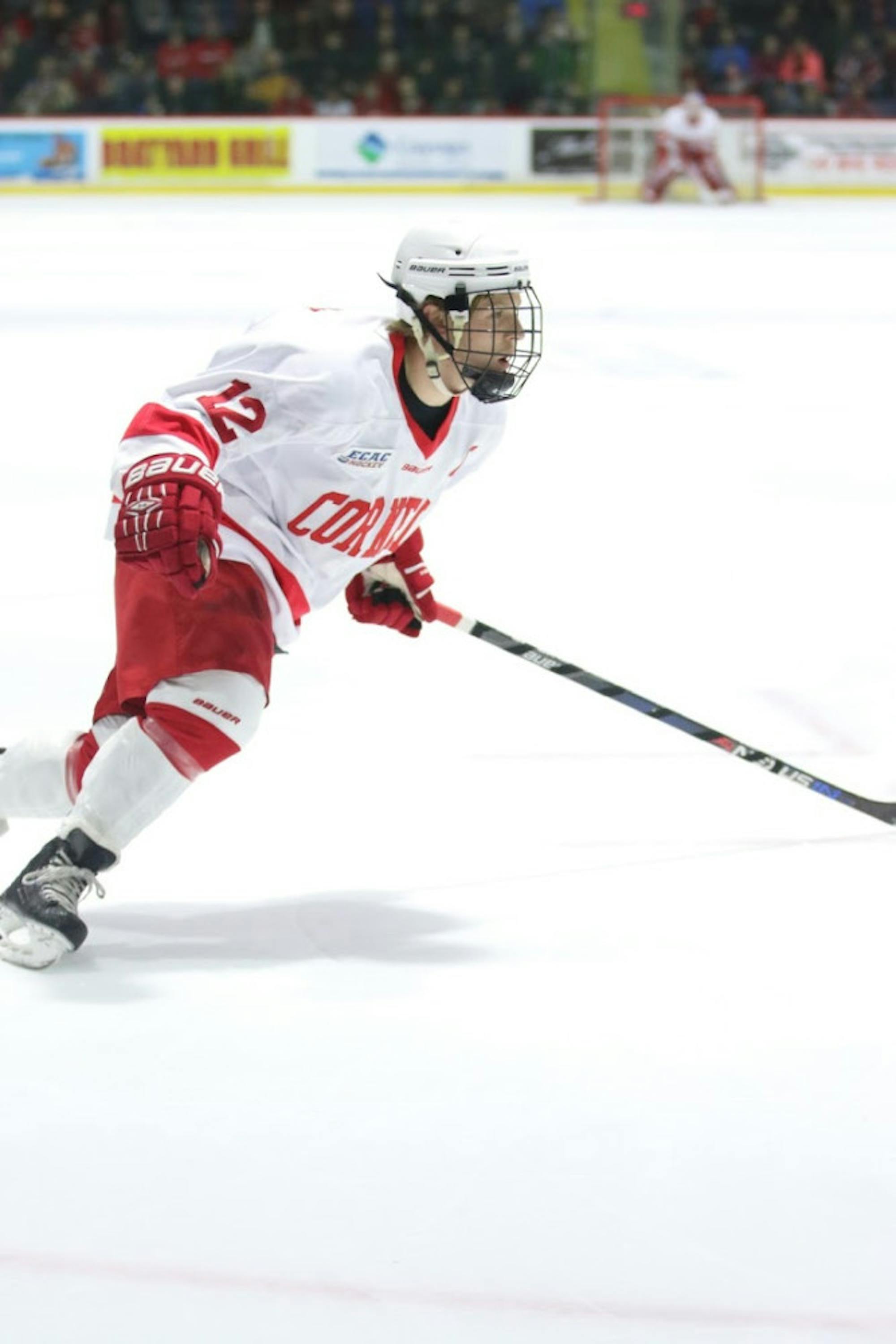 Senior John Knisely scored the Red's lone goal in a 1-0 victory over Princeton