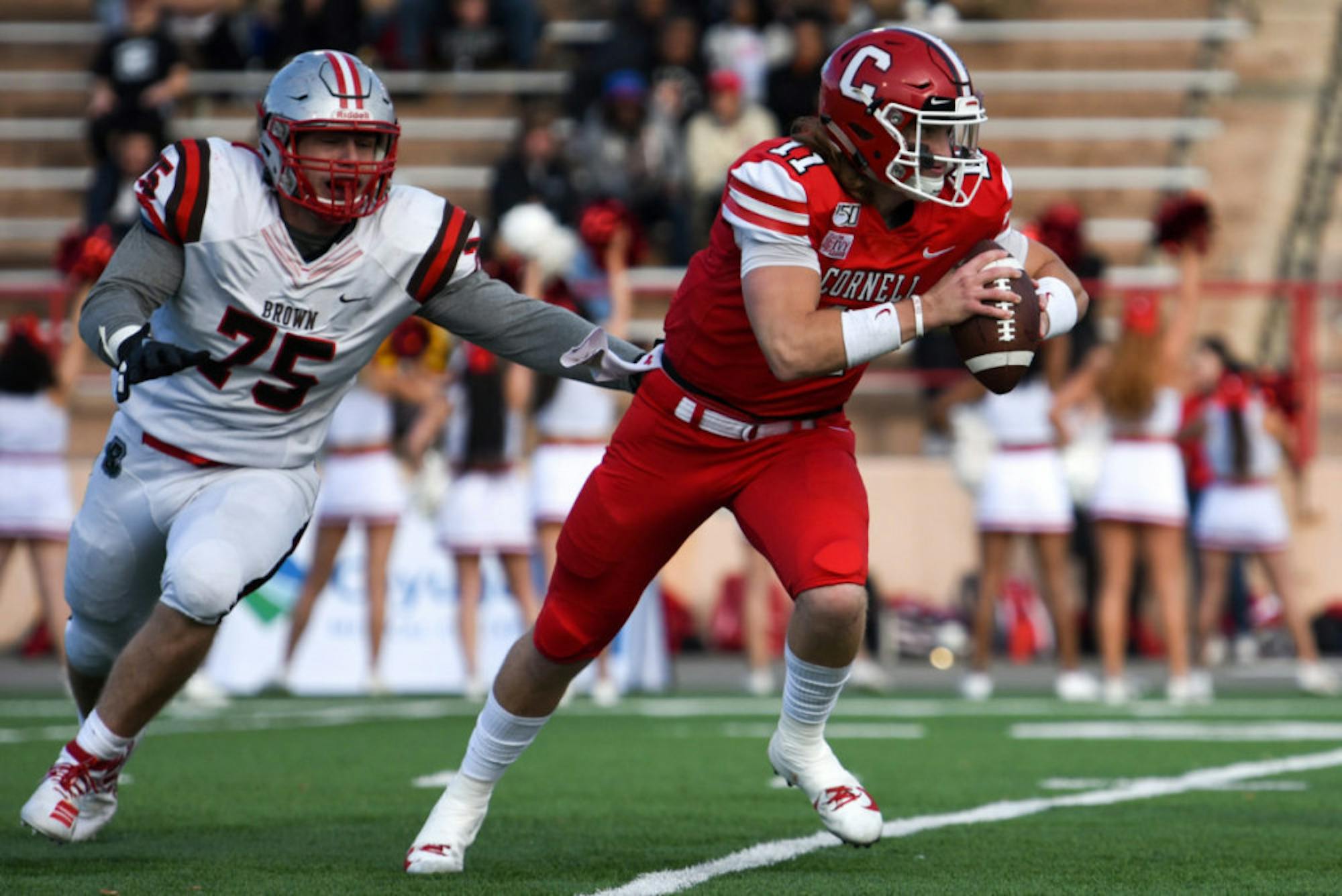 Richie Kenney threw for 332 yards, a new career-high.