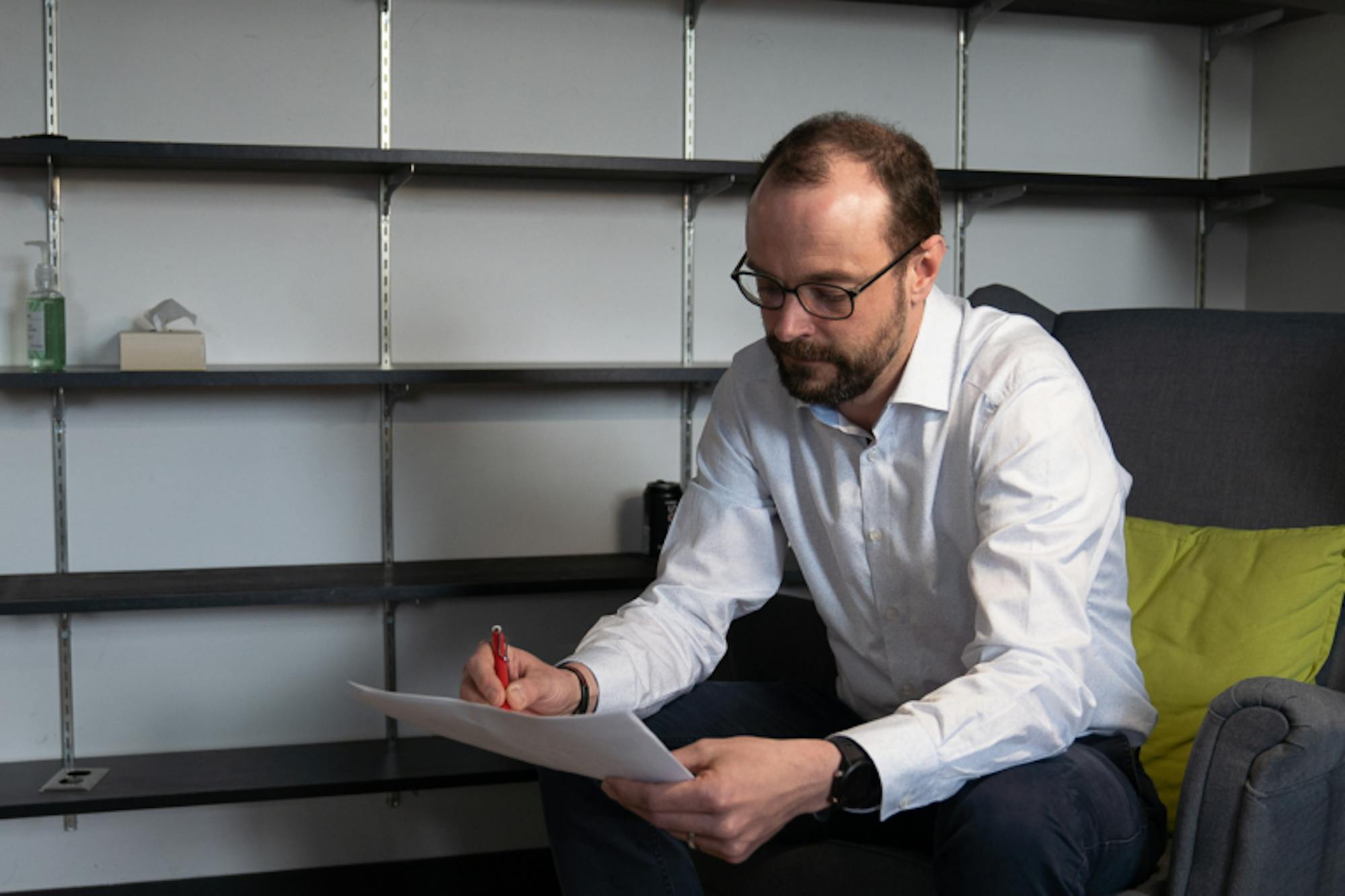 Prof. Ziewitz at the Due Process Clinic