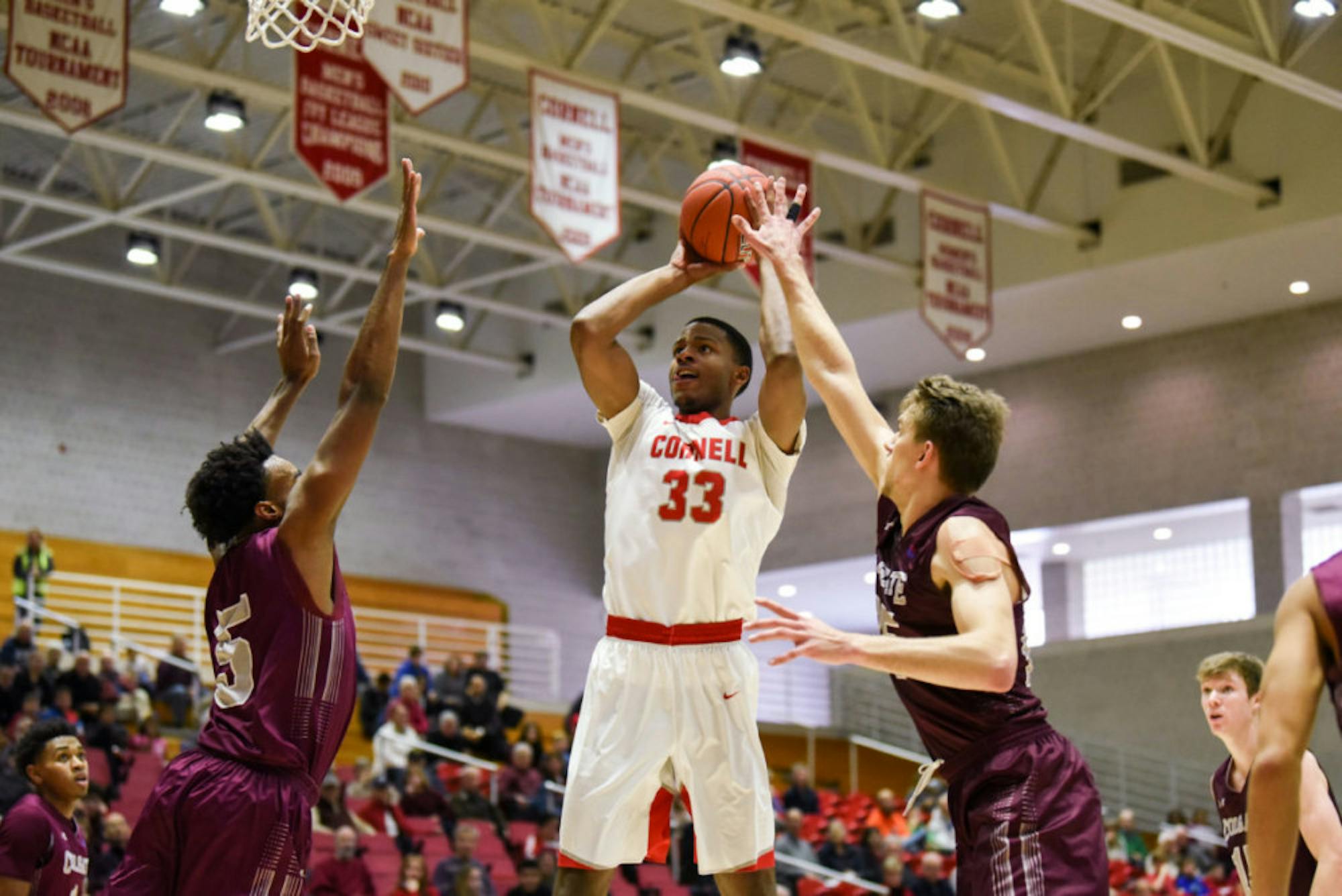 Following this weekend's two wins, Cornell finds itself tied for second place in the Ivy League.
