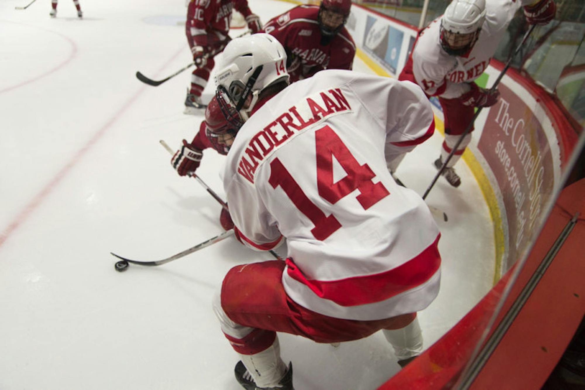Up next for Mitch Vanderlaan and the Red are St. Lawrence and Clarkson.