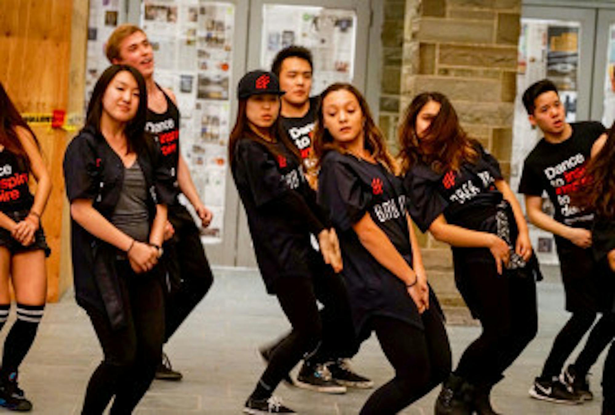 The BreakFree hip hop dance group was one of over 20 organizations that performed at Saturday's Asia Night in Duffield Hall.
