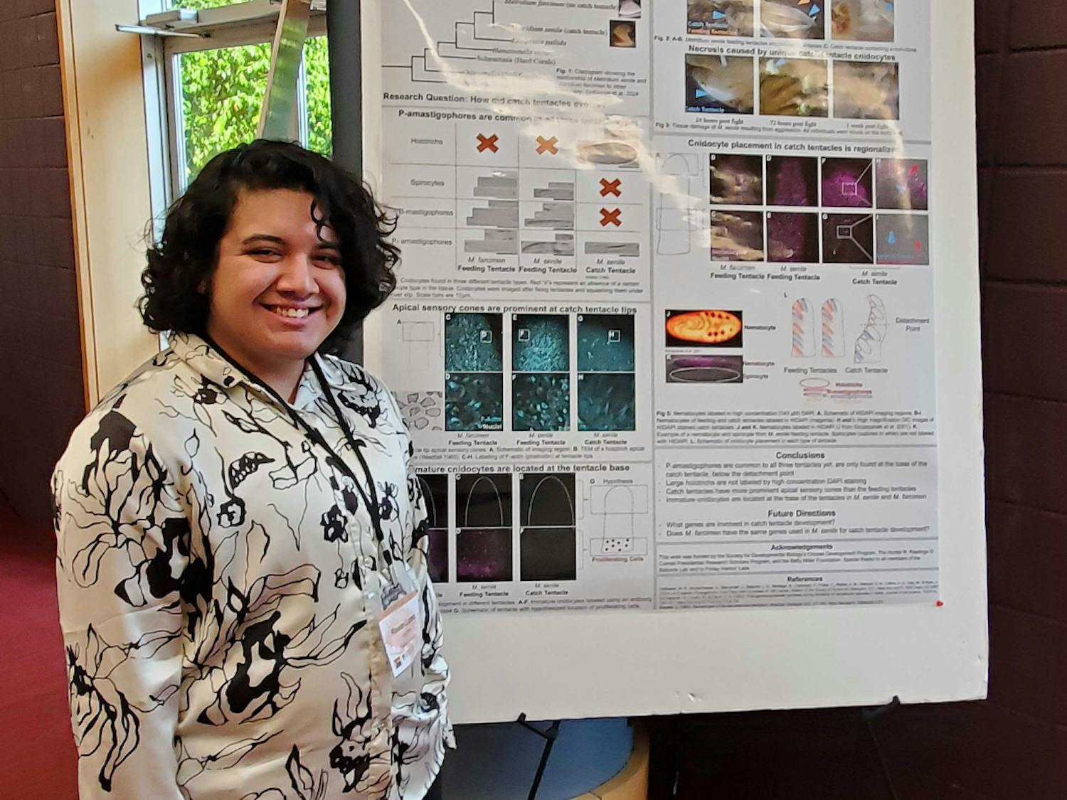 Anemones and Accessibility: Rowan Lopez ’26 Supports Students Seeking Undergraduate Research