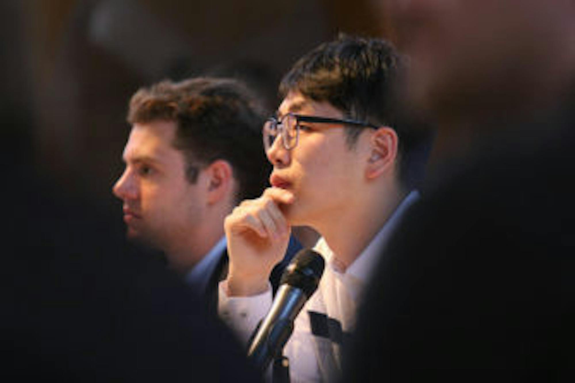 S.A. President Jung Won Kim '18 said publicly and in an email to the director of elections that he believes the elections committee has the final say in disqualifications, which emails indicate is at odds with the original purpose of involving the judicial codes counselor.