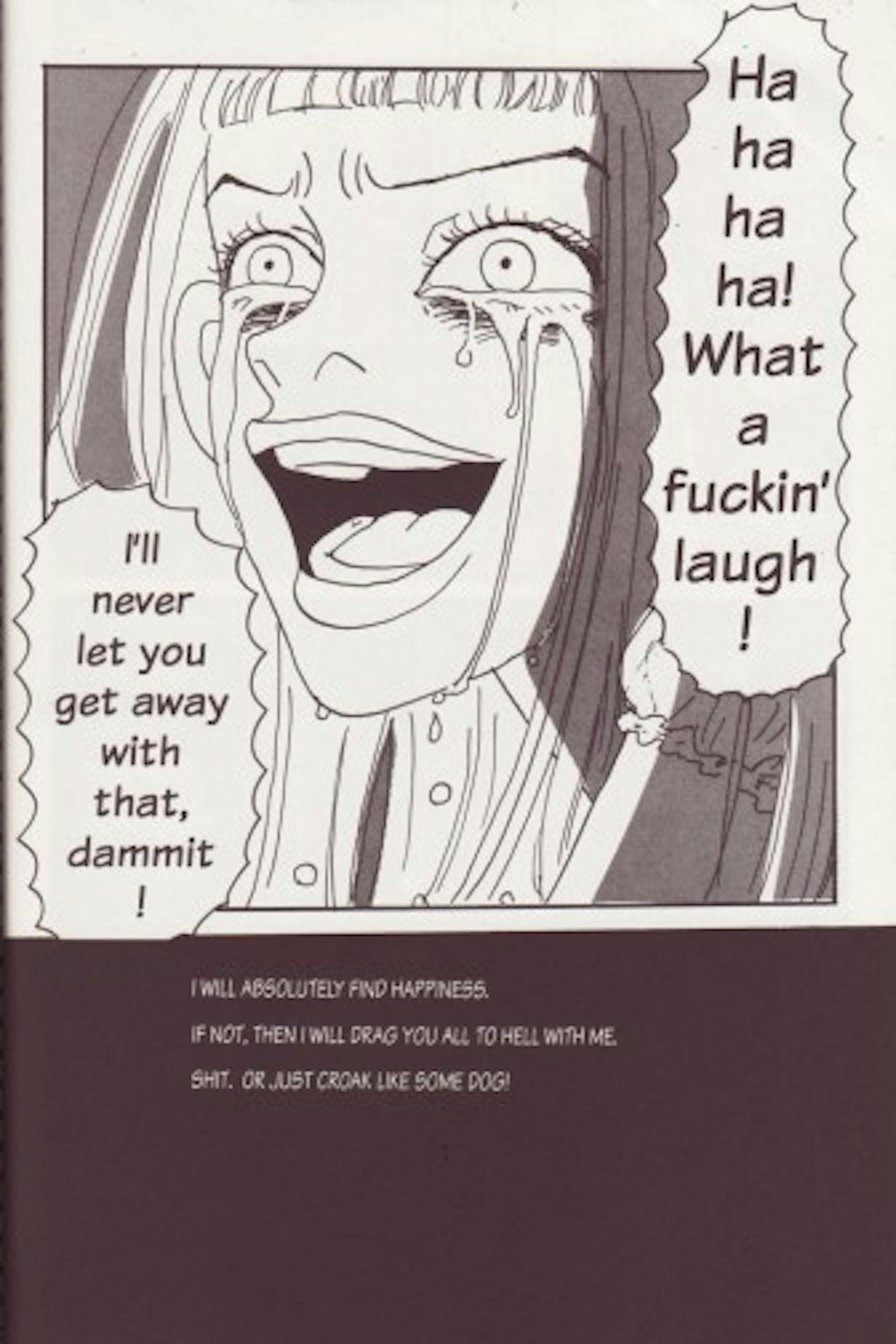 Page from Helter Skelter by Kyoko Okazaki