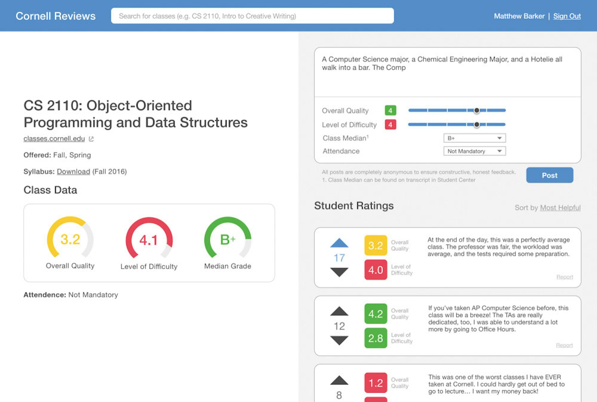 Website Designed by Students Provides More Comprehensive Course