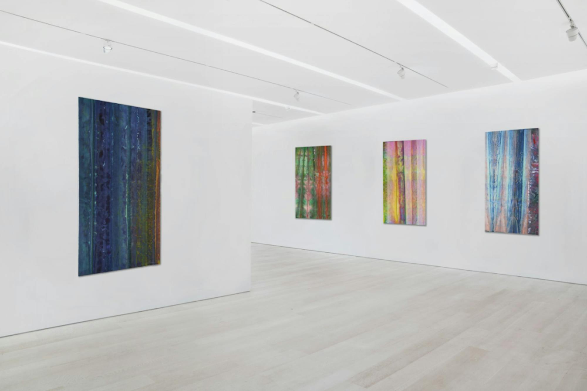 Installation View of Watercolors, courtesy of Pace Gallery