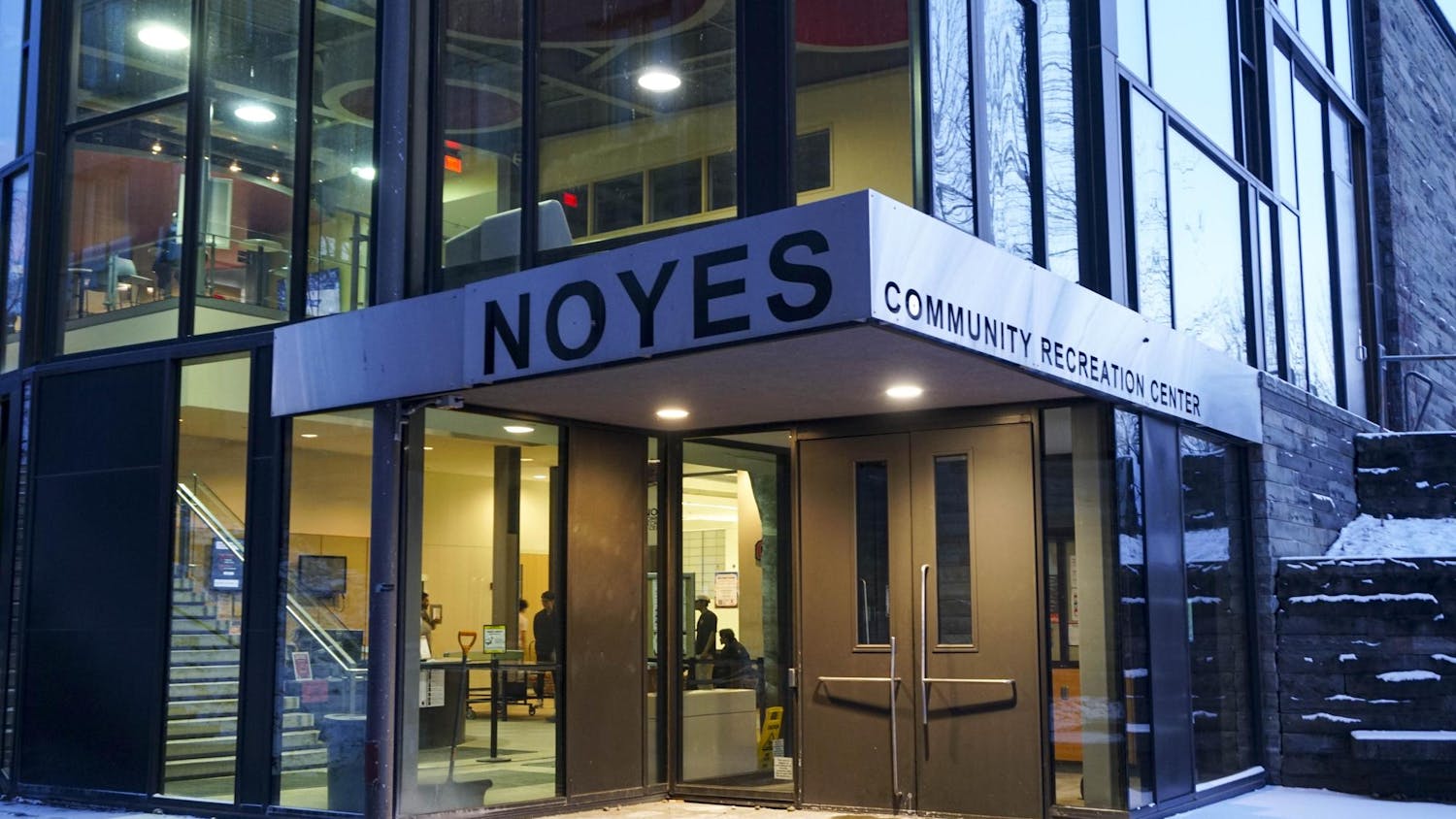 Noyes Community Recreation Center on Jan. 24, 2025. (Sophia Romanov Imber/Sun Staff Photographer)