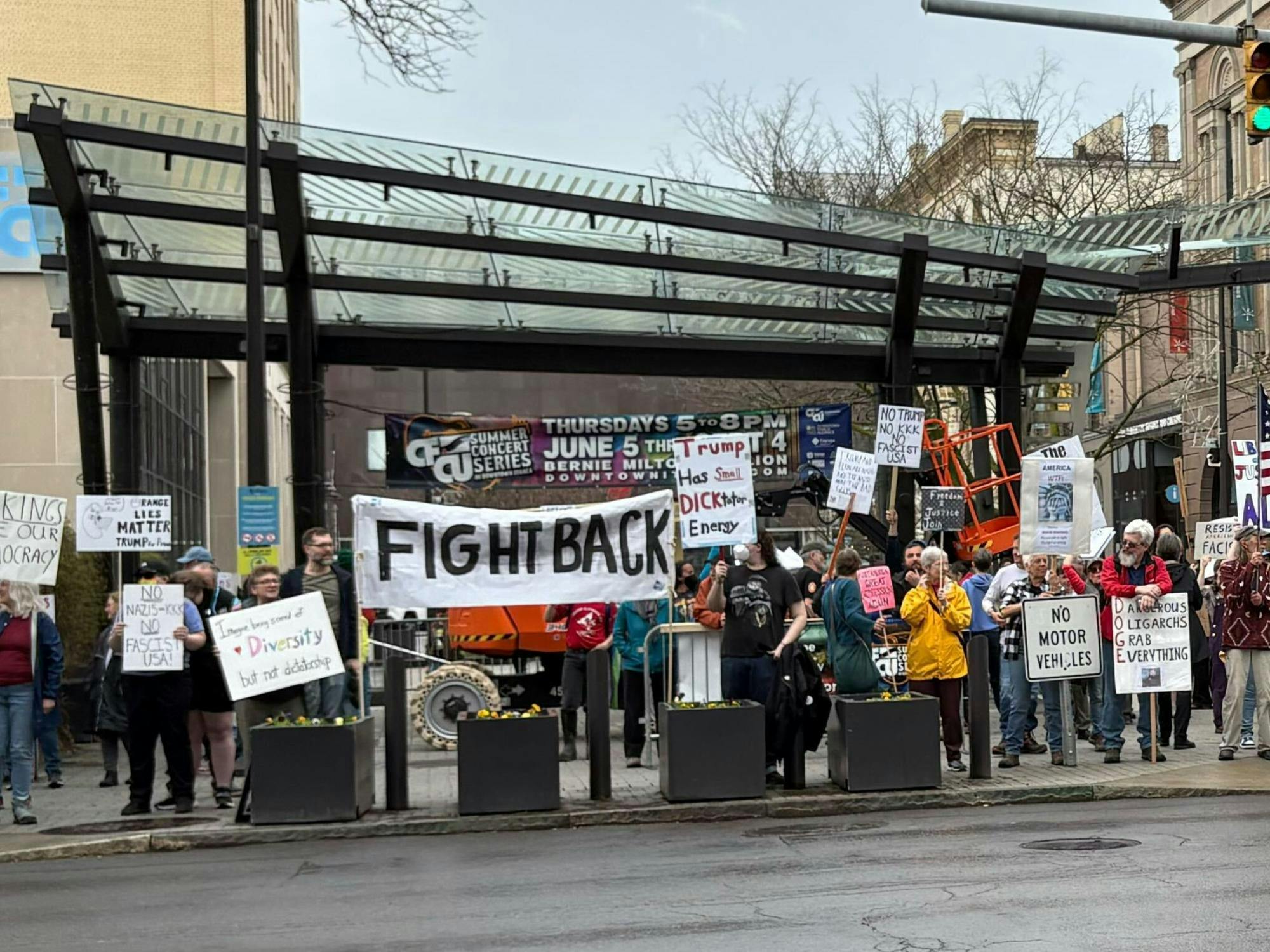 Messages of Unity, Resistance Bring Together Community at National Day of Action Protest