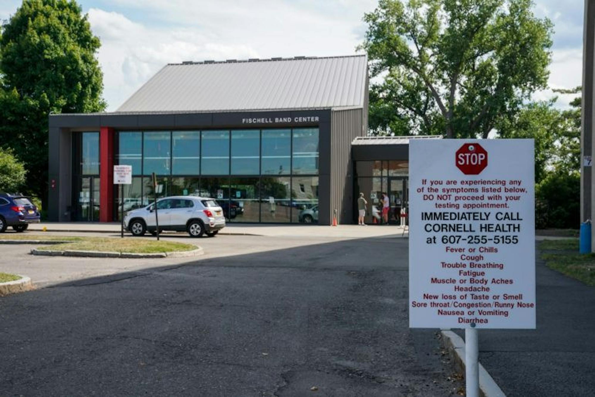 The Fischell Band Center served as the COVID testing site for gateway testing and will continue to conduct surveillance testing throughout the semester.
