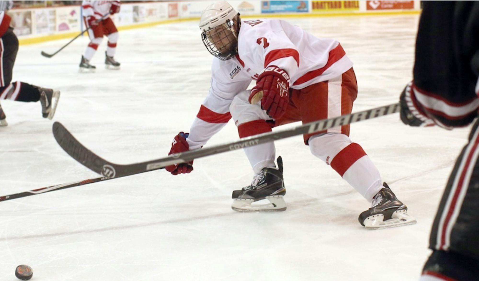 The Red dropped its first game of the season against Quinnipiac. (Courtesy of Cornell Athletics)