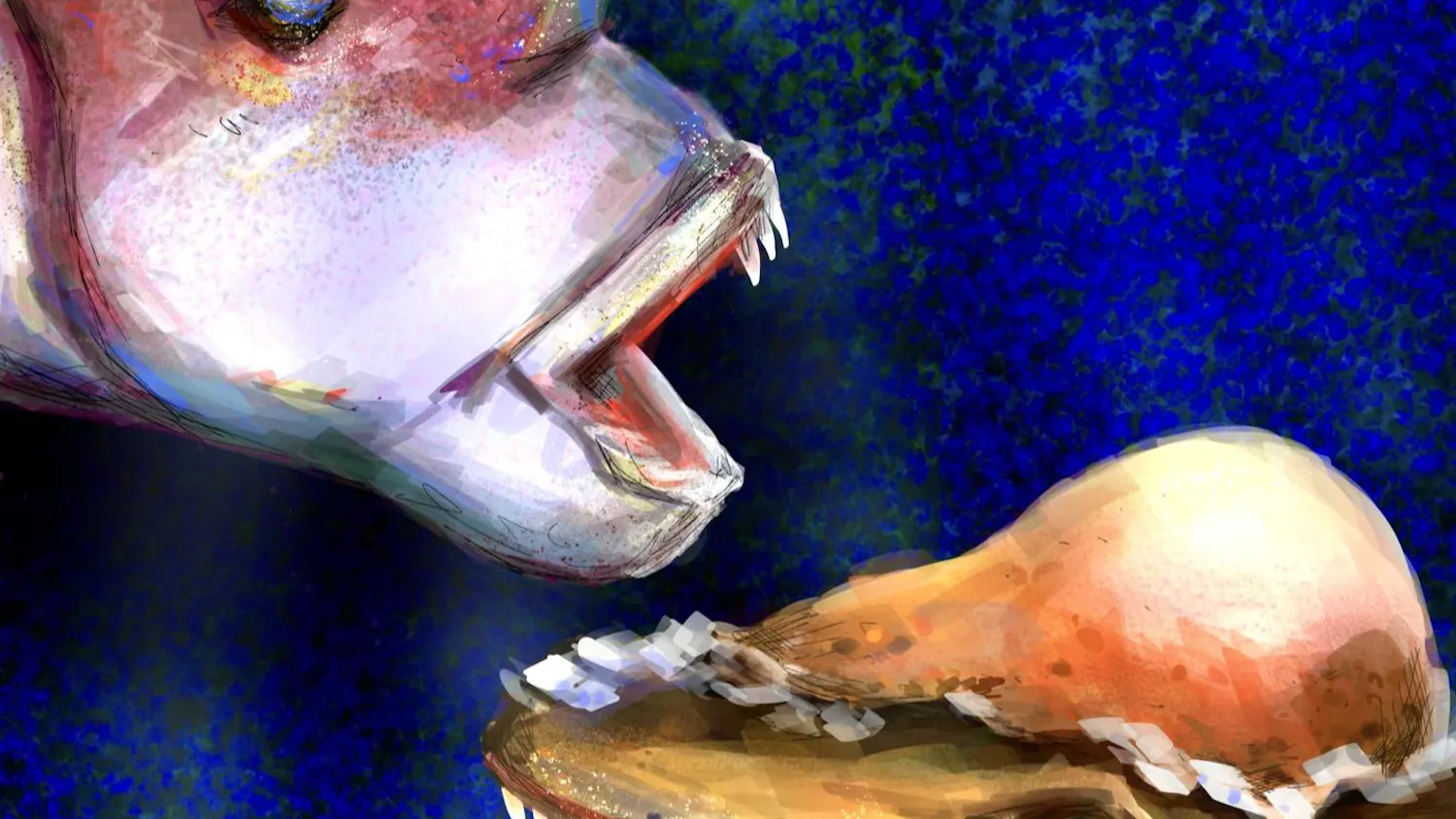 4/20 | Fish dinosaur