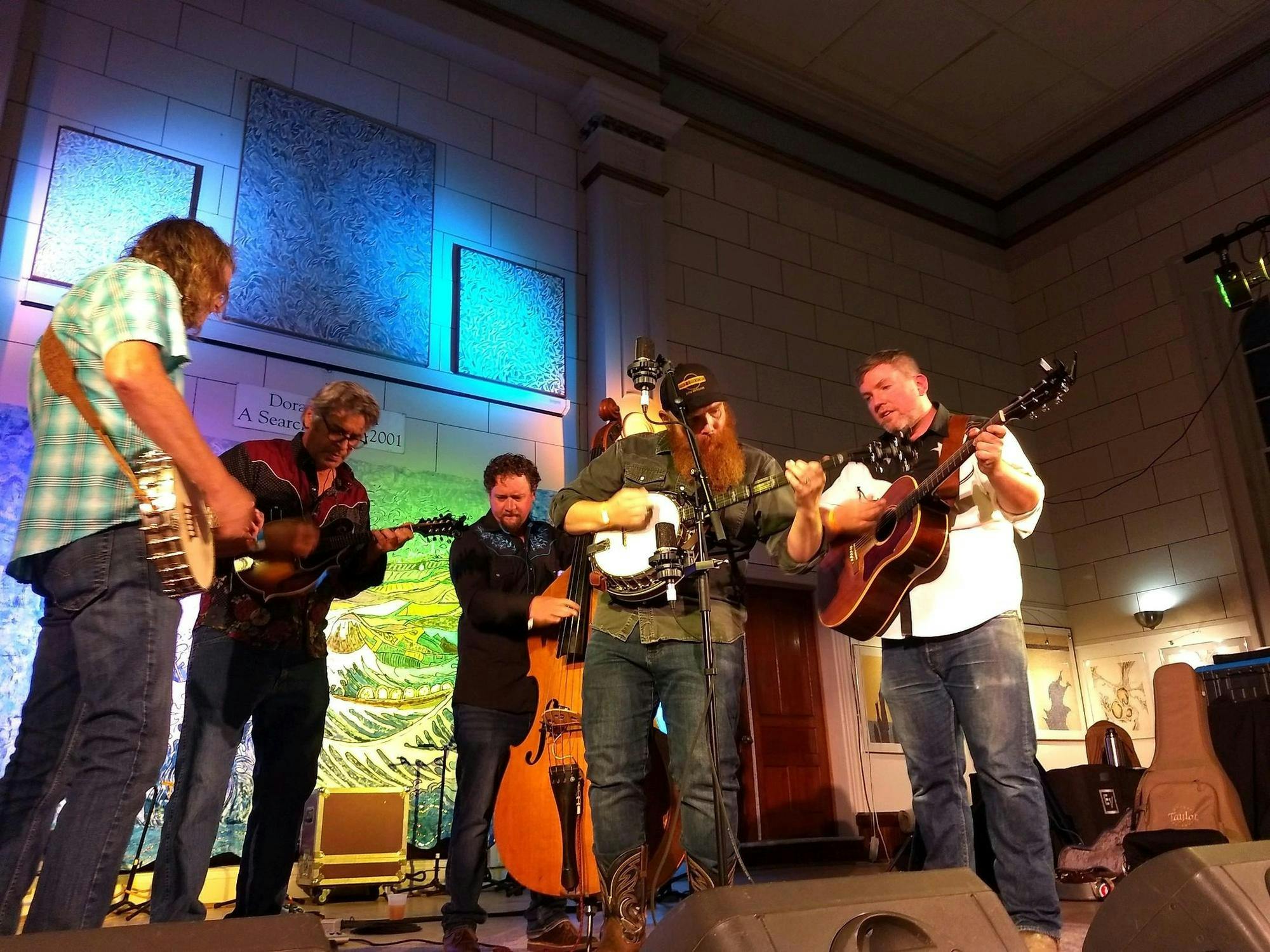 The Notorious Stringbusters band will perform at the Three Bears on June 26.