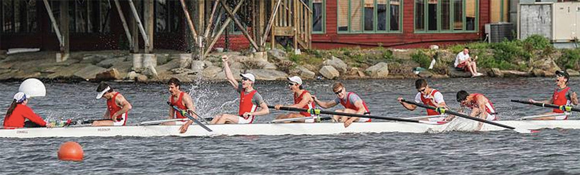 Oprea and the Red beating Yale by one second in the 2014 Eastern Sprints.