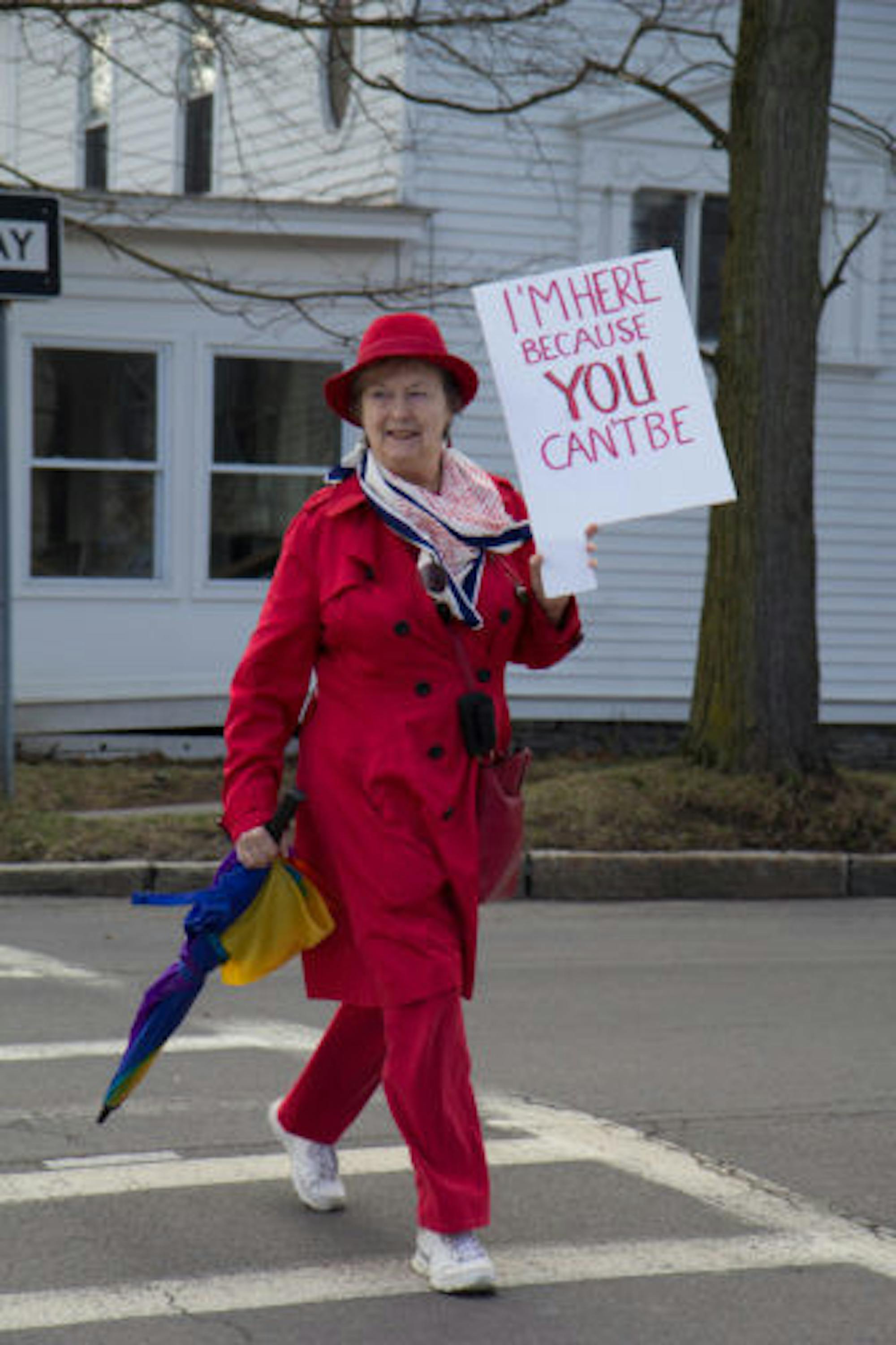 Ithaca Woman's Day March, March 8th. (Jeeah Eom / Sun Staff Photographer)