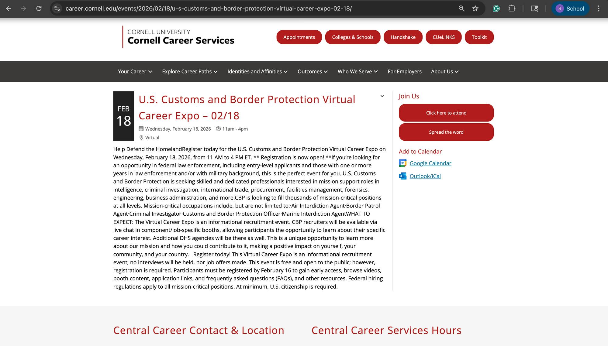 Cornell Career Services screenshot.png