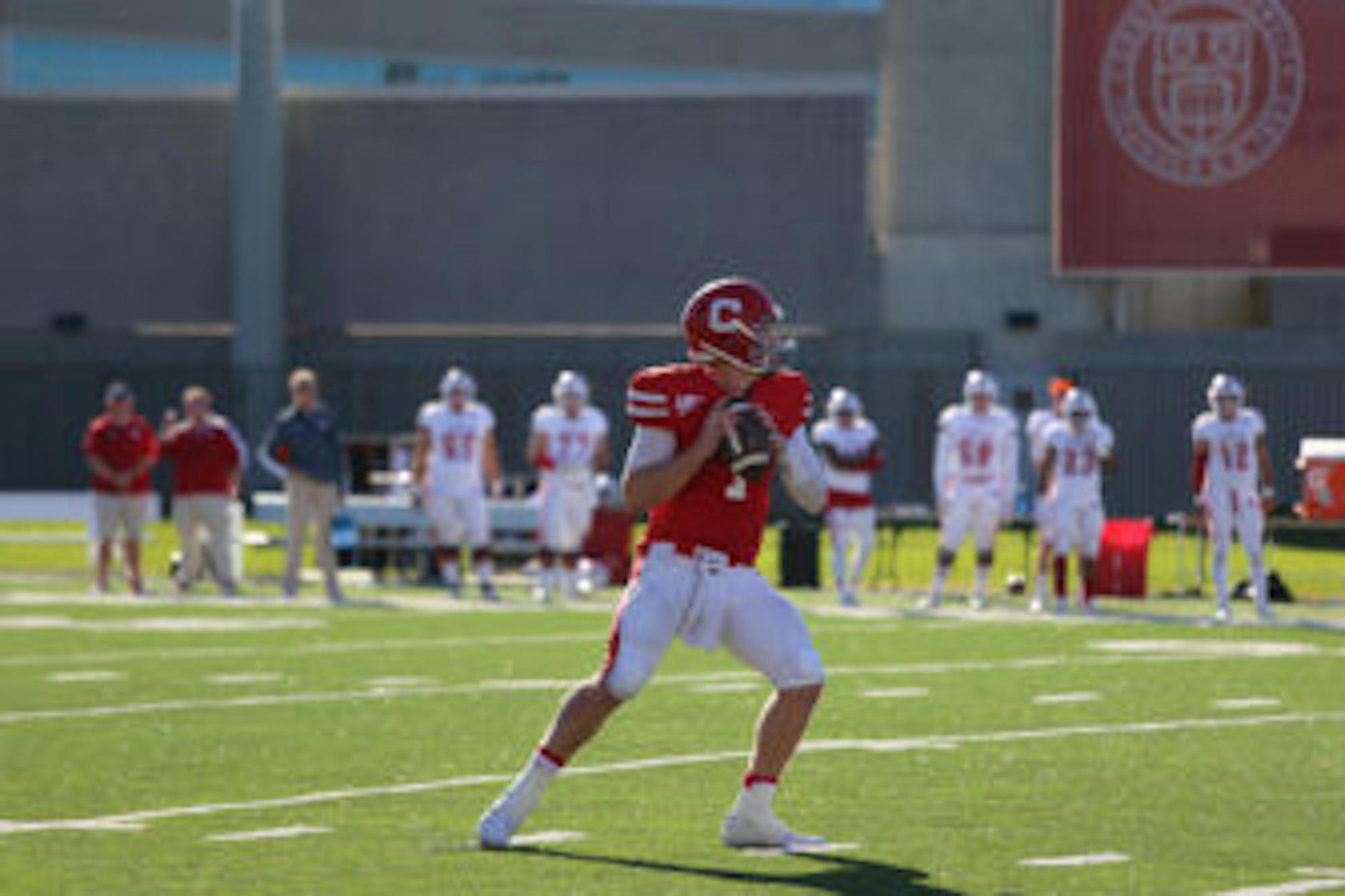 Banks but was held to just 117 passing yards, the lowest passing total  of his career.