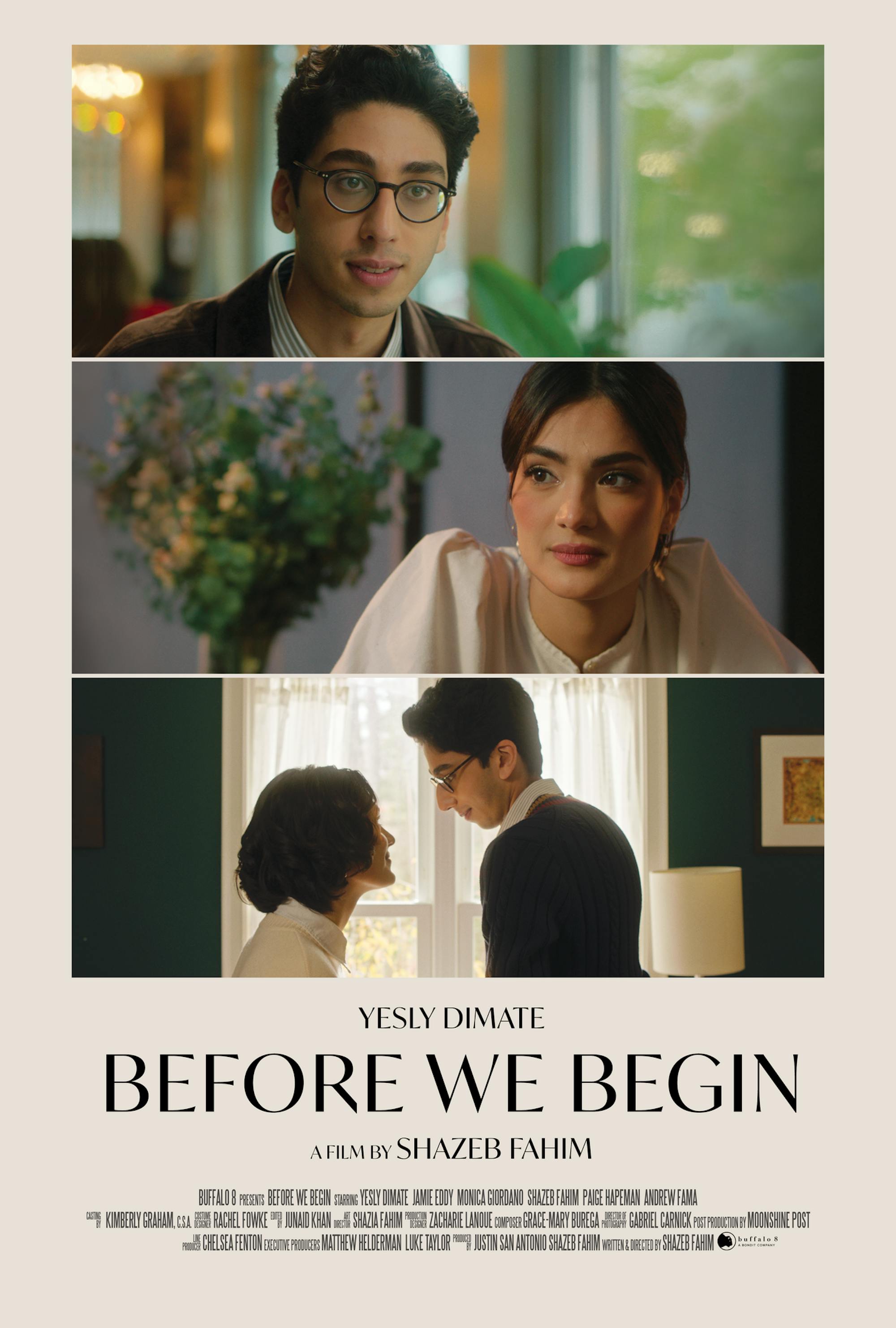 Before we begin poster