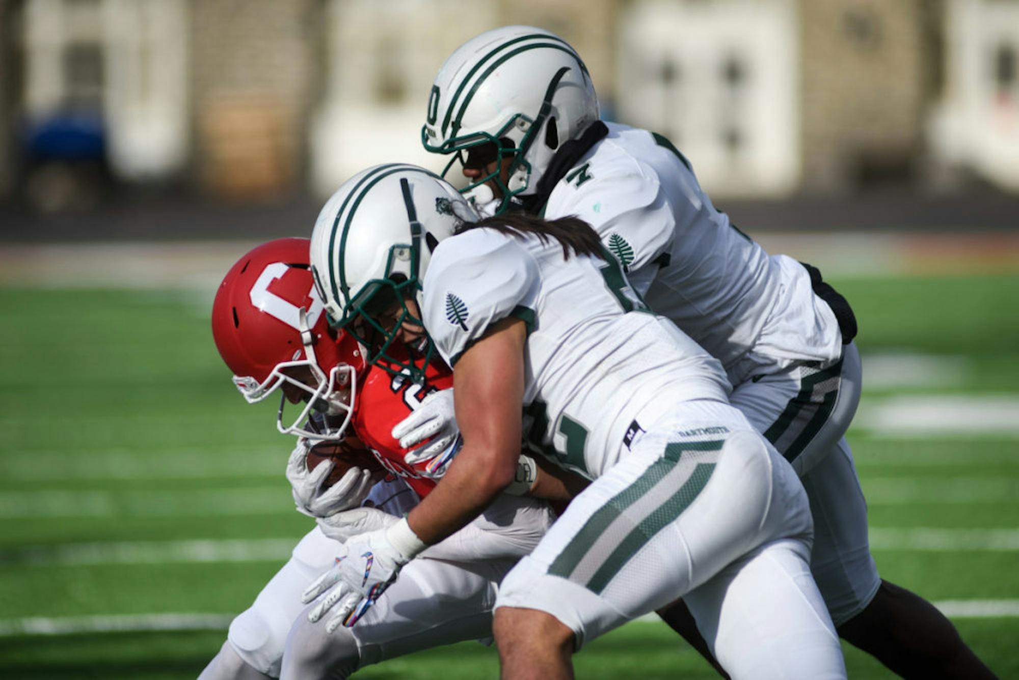 Dartmouth dashed Cornell's hopes of its first winning Ivy record since 2005.