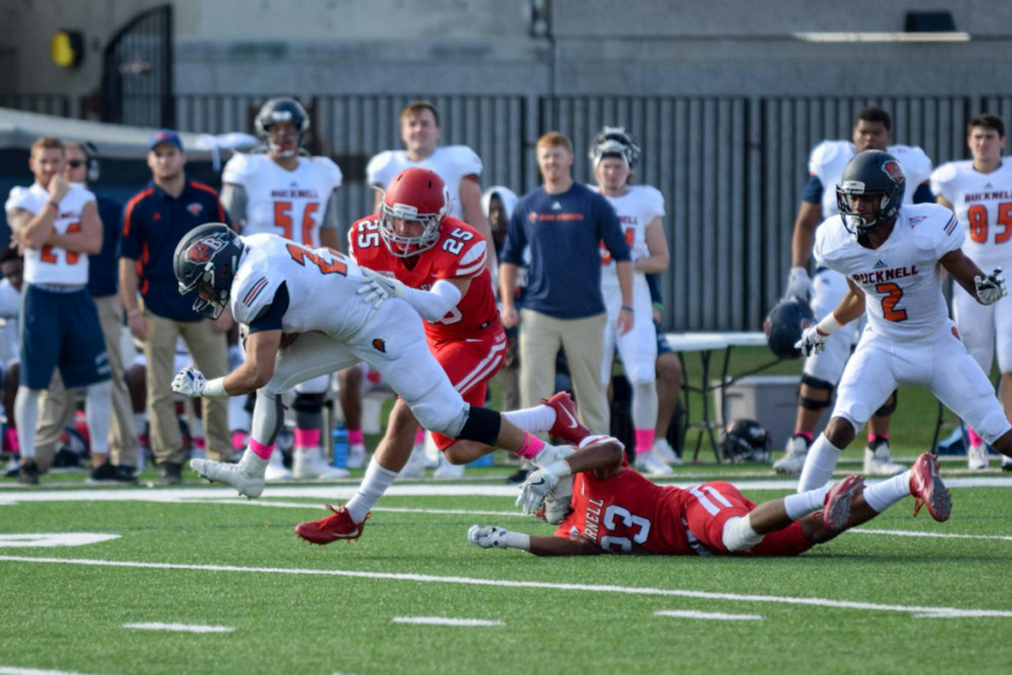 Cornerback David Jones recorded four interceptions last year.