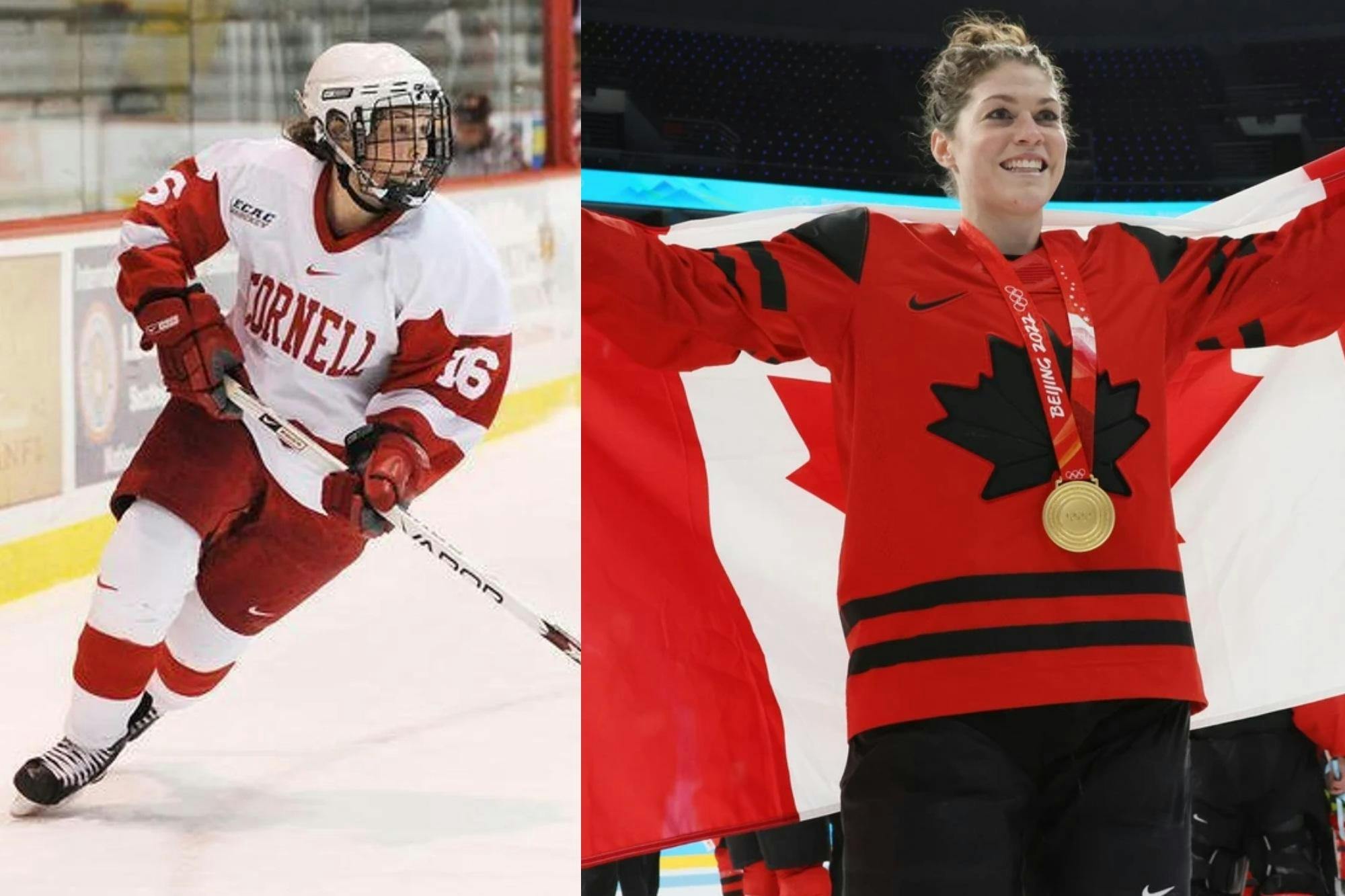 Three-Time Gold Medalist and Cornell Women’s Hockey Legend Announces Retirement