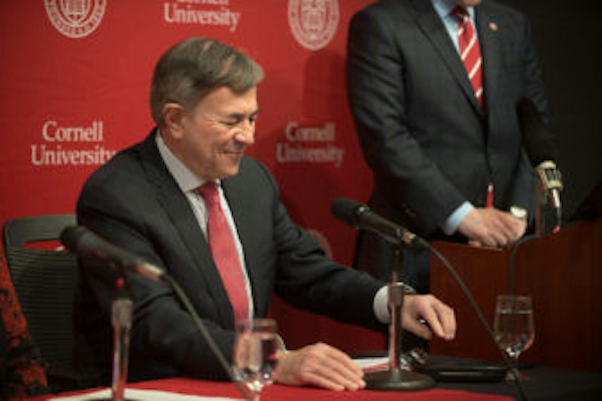 Chair of the Board of Trustees, Robert Harrison '76 emailed Cornellians today, lauding the search committee's