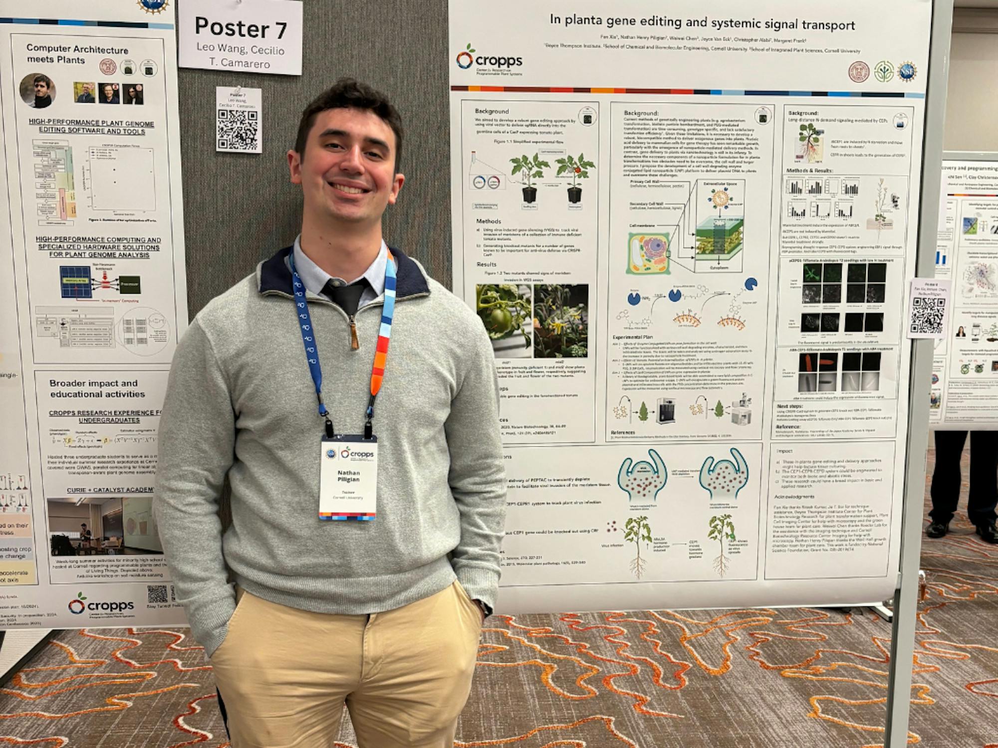 Cornell Ph.D. Student Develops Novel Method of Gene Delivery in Plants