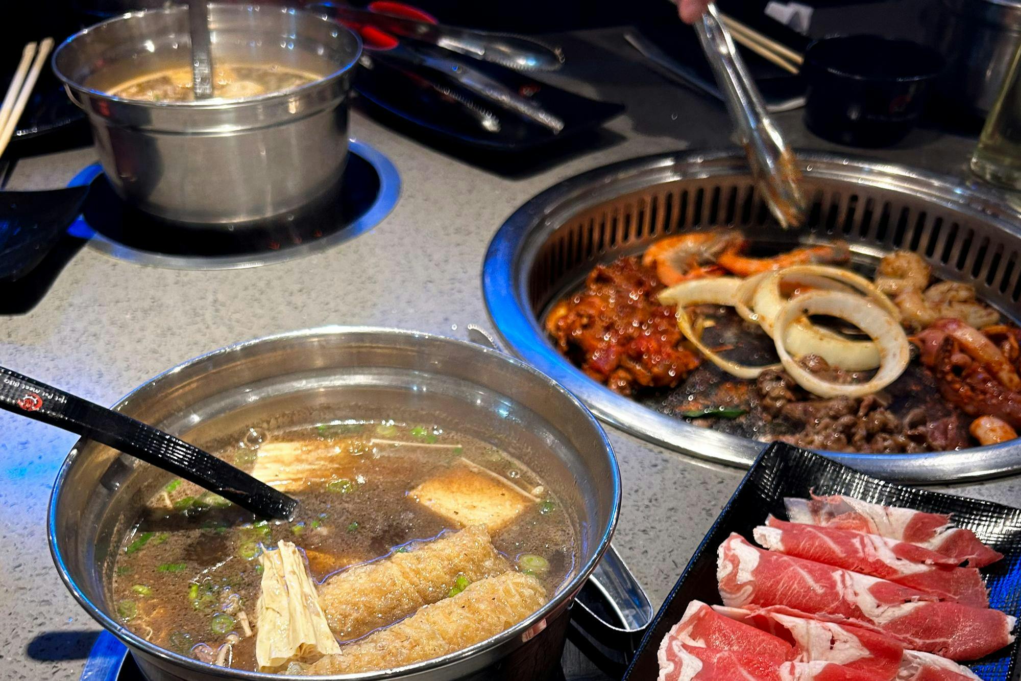Hot Pot Meets BBQ Courtesy of Mark Nguyen