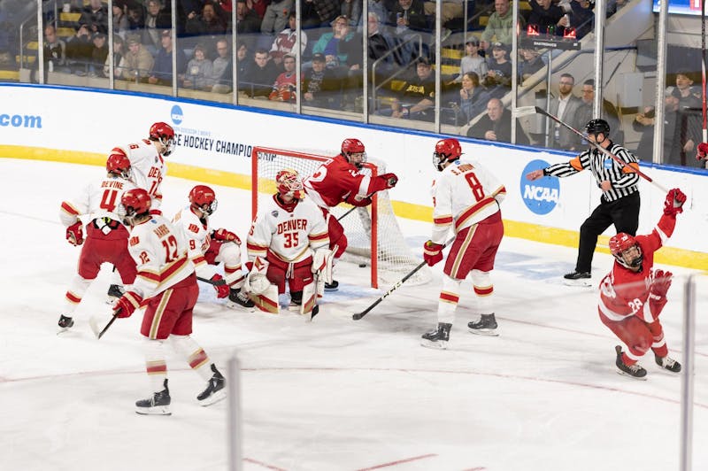 Regional Semifinal Preview: No. 9 Men's Hockey and No. 4 Denver Meet Again in NCAA Tournament