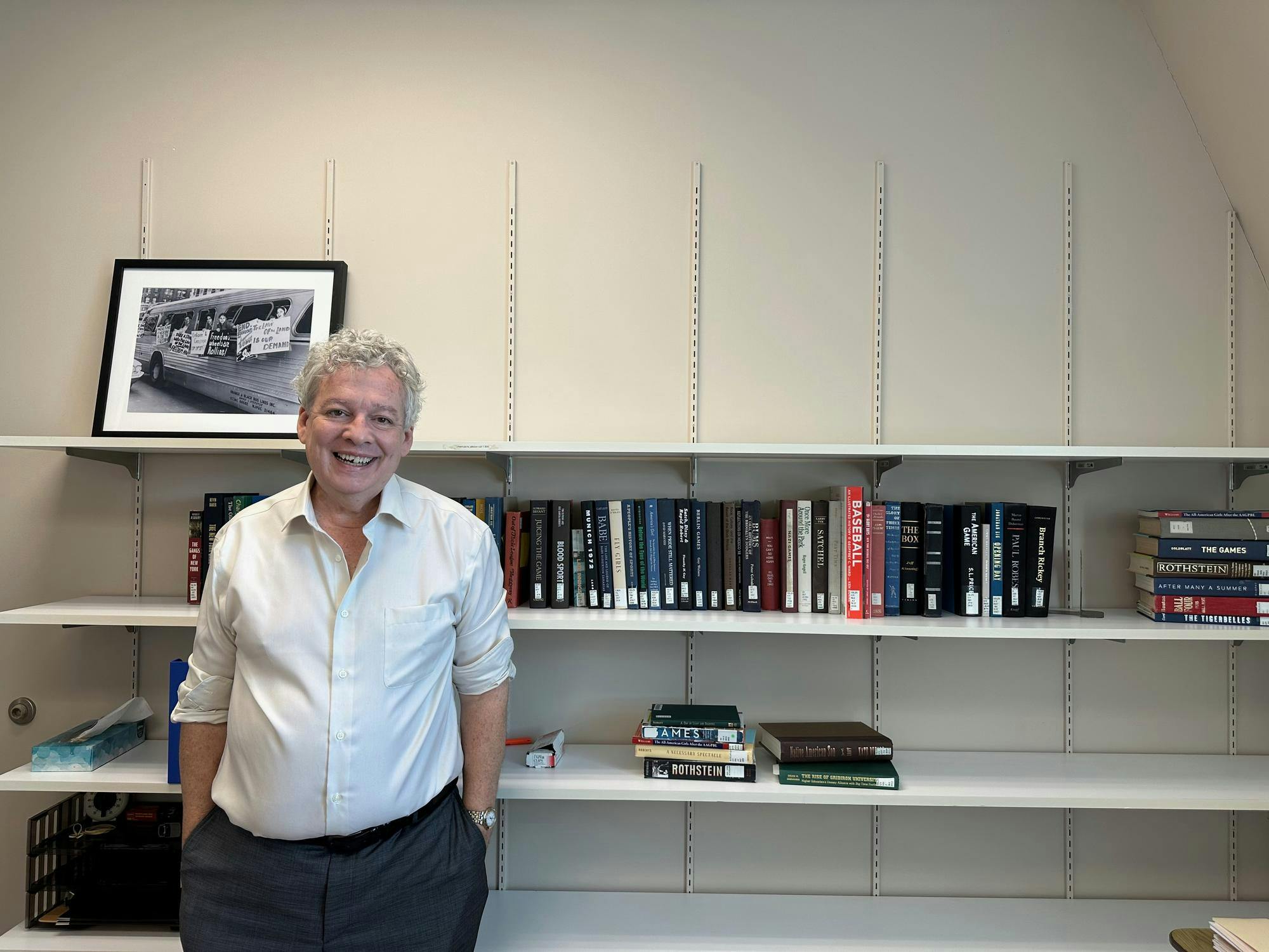 Kevin Baker, visiting prof. cornell