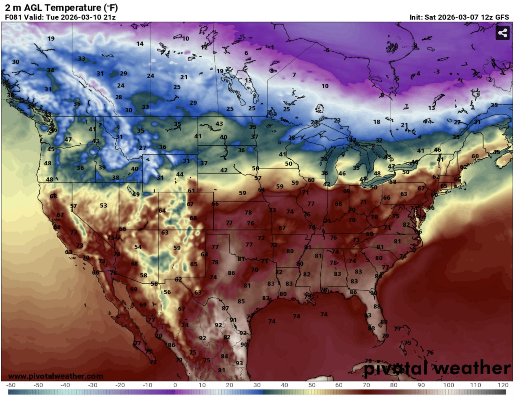 Spring Temperatures Arrive After Relentless Cold Weather 